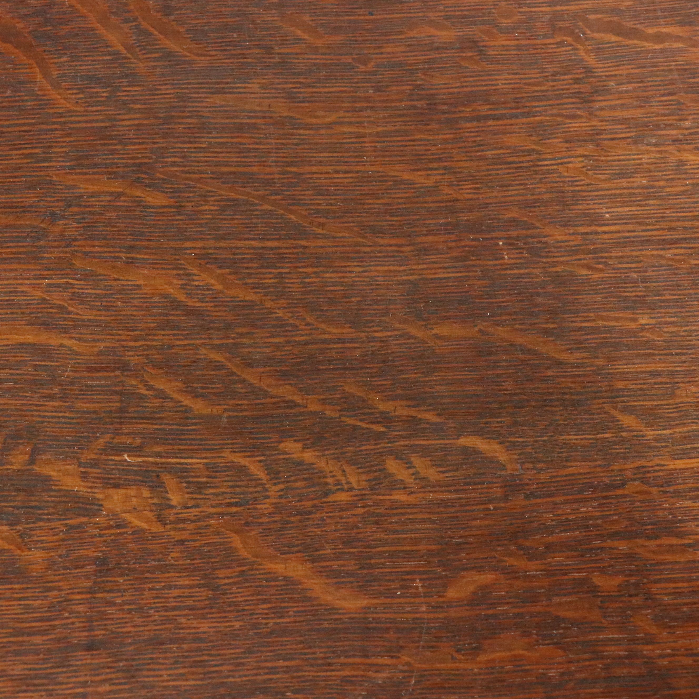 Mission Style Oak Desk, Early 20th Century