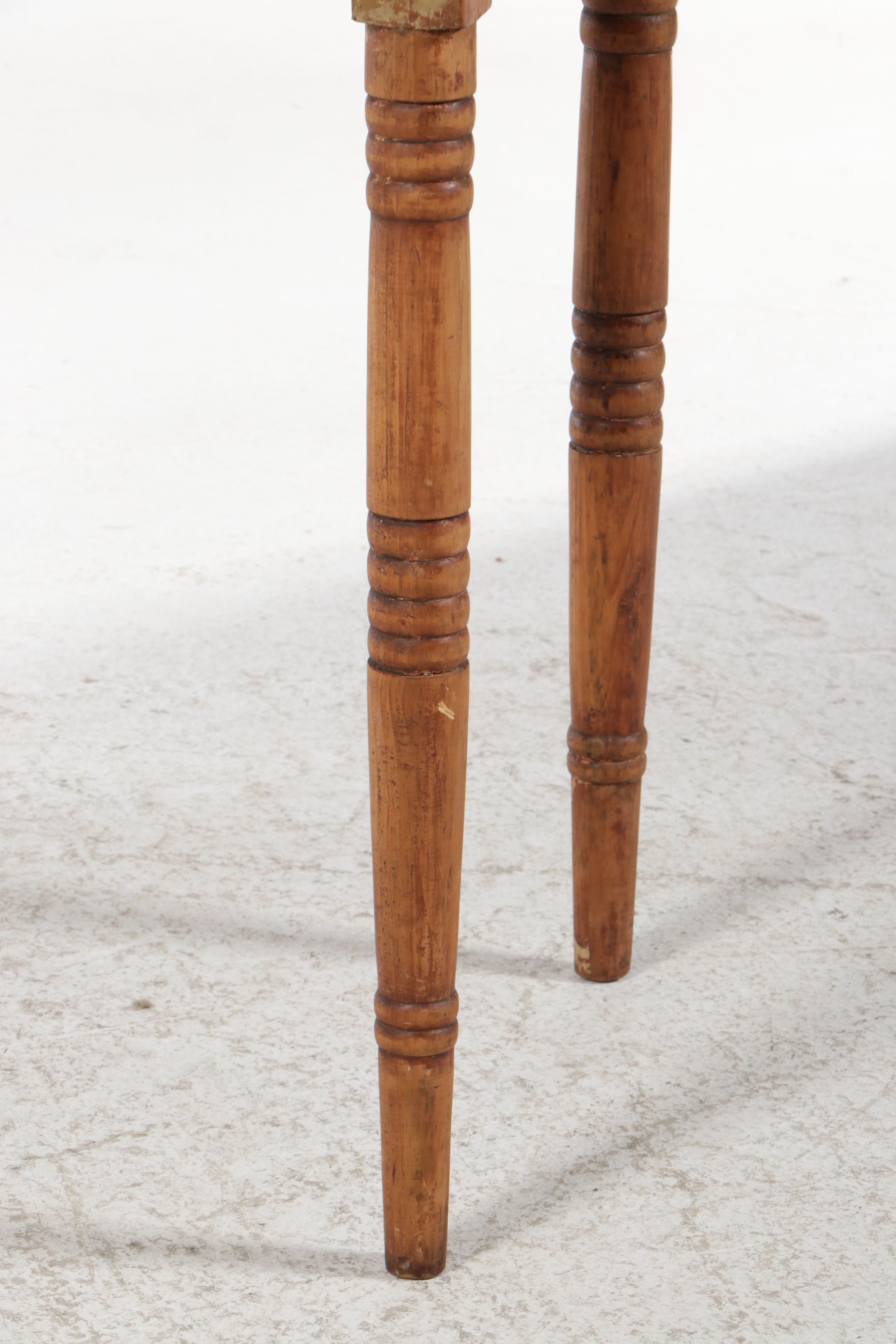 American Primitive Pine Desk, 19th Century