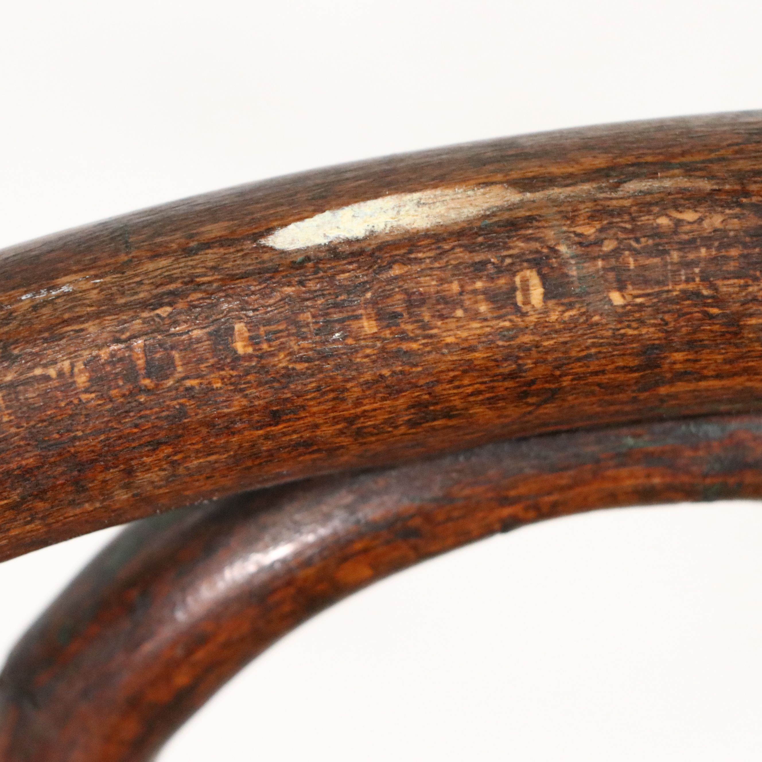 Thonet Style Bentwood and Cane Child's Highchair