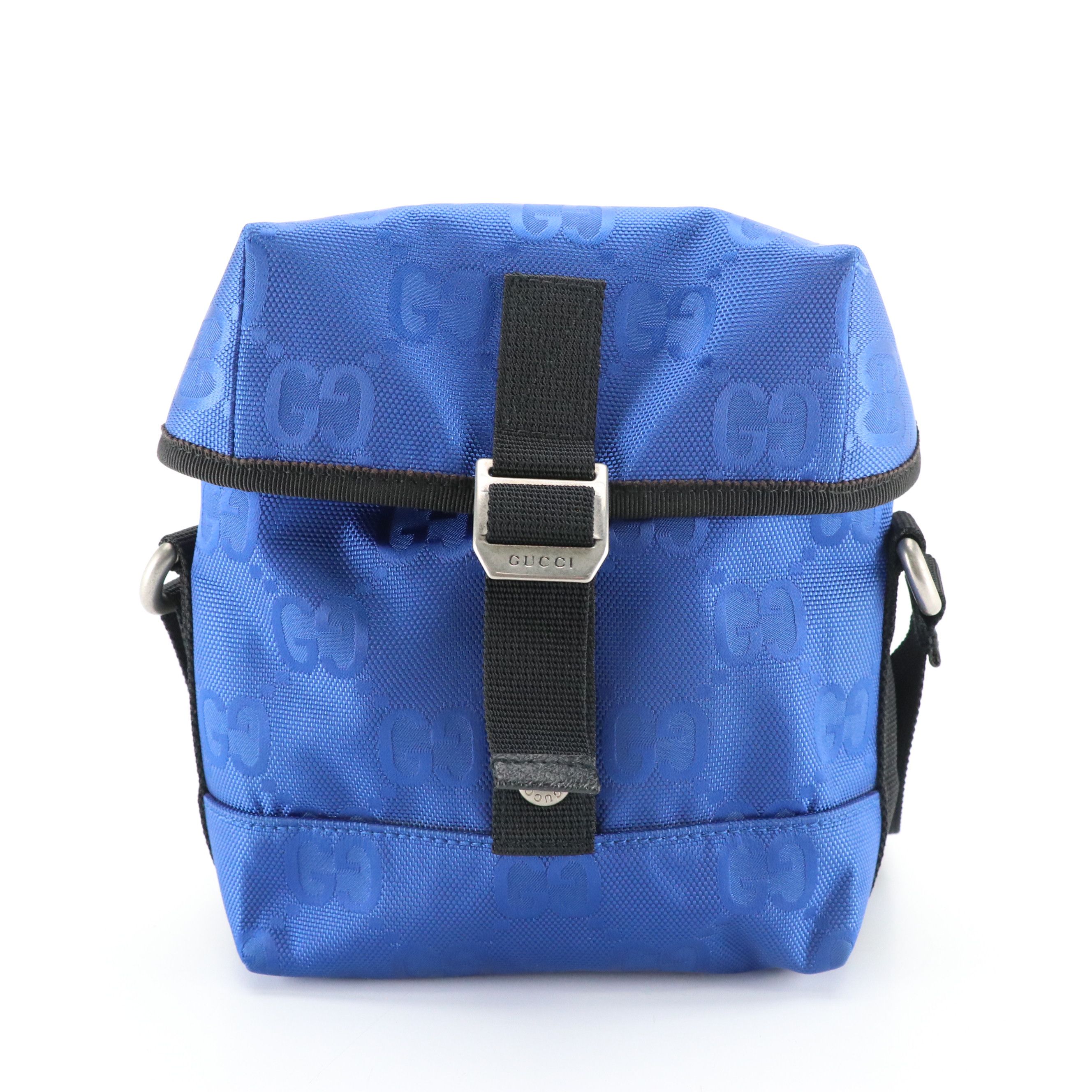 Gucci Off The Grid Crossbody Bag in Royal Blue Jumbo GG Jacquard Canvas