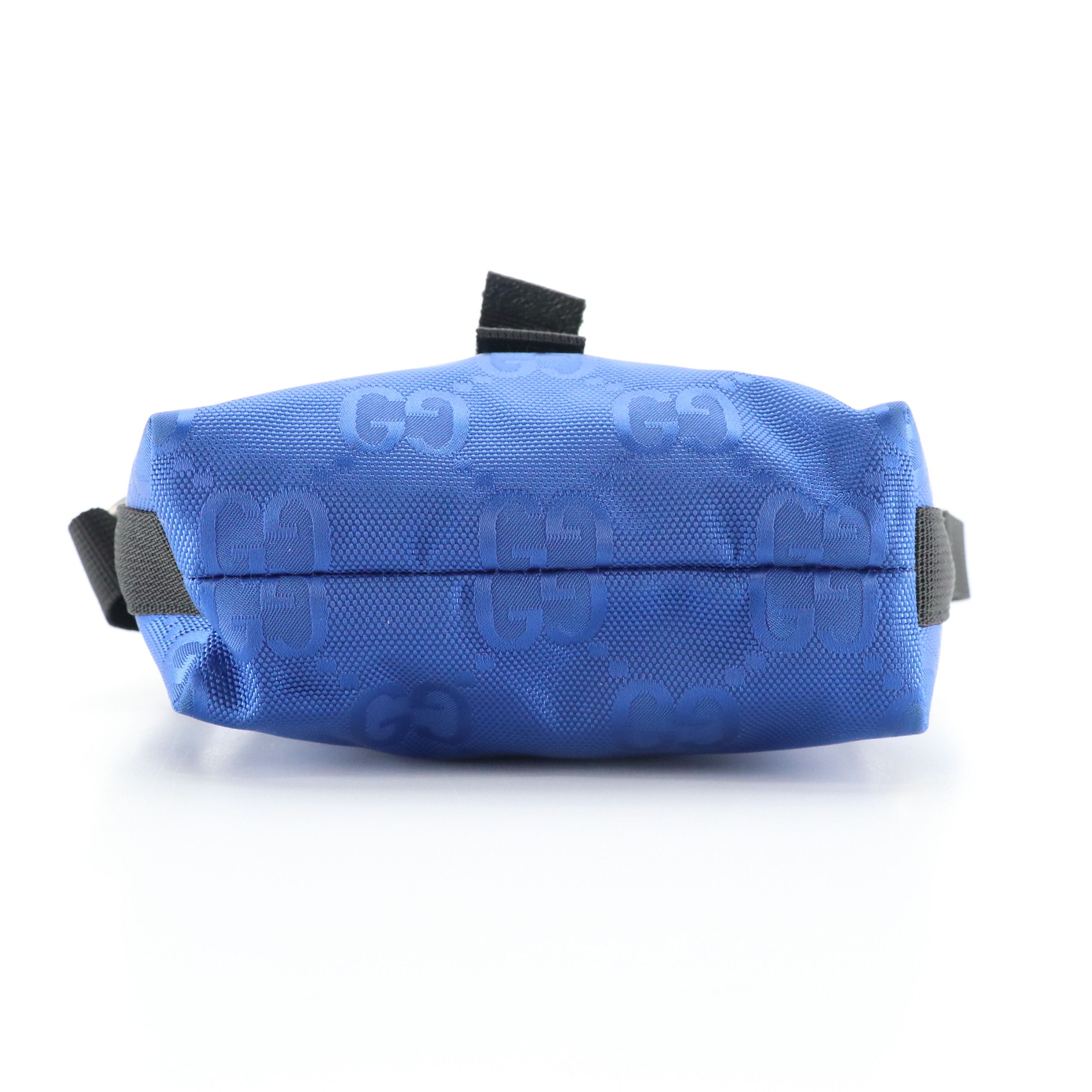 Gucci Off The Grid Crossbody Bag in Royal Blue Jumbo GG Jacquard Canvas