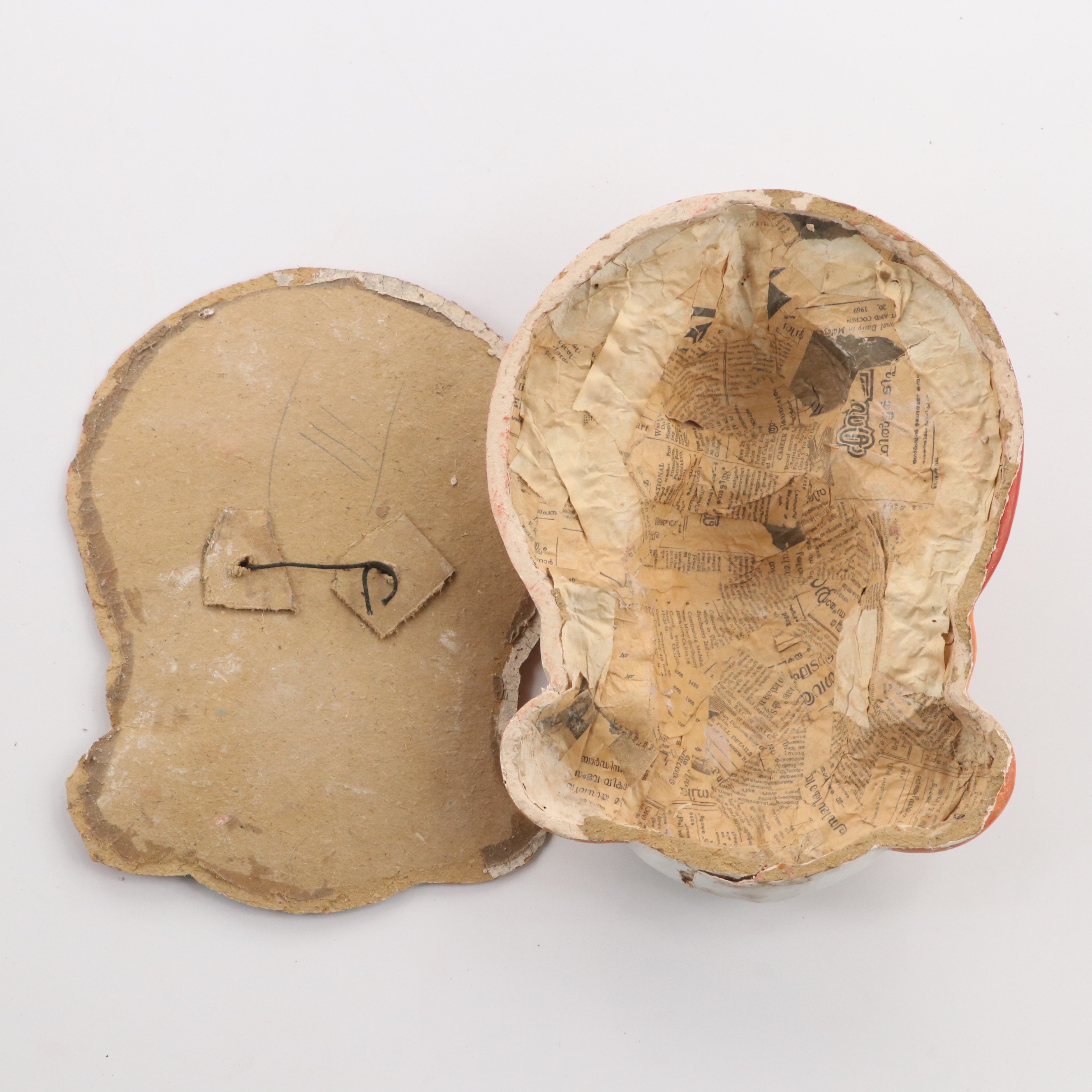 Indian Handcrafted Papier-Mâché Deity Masks