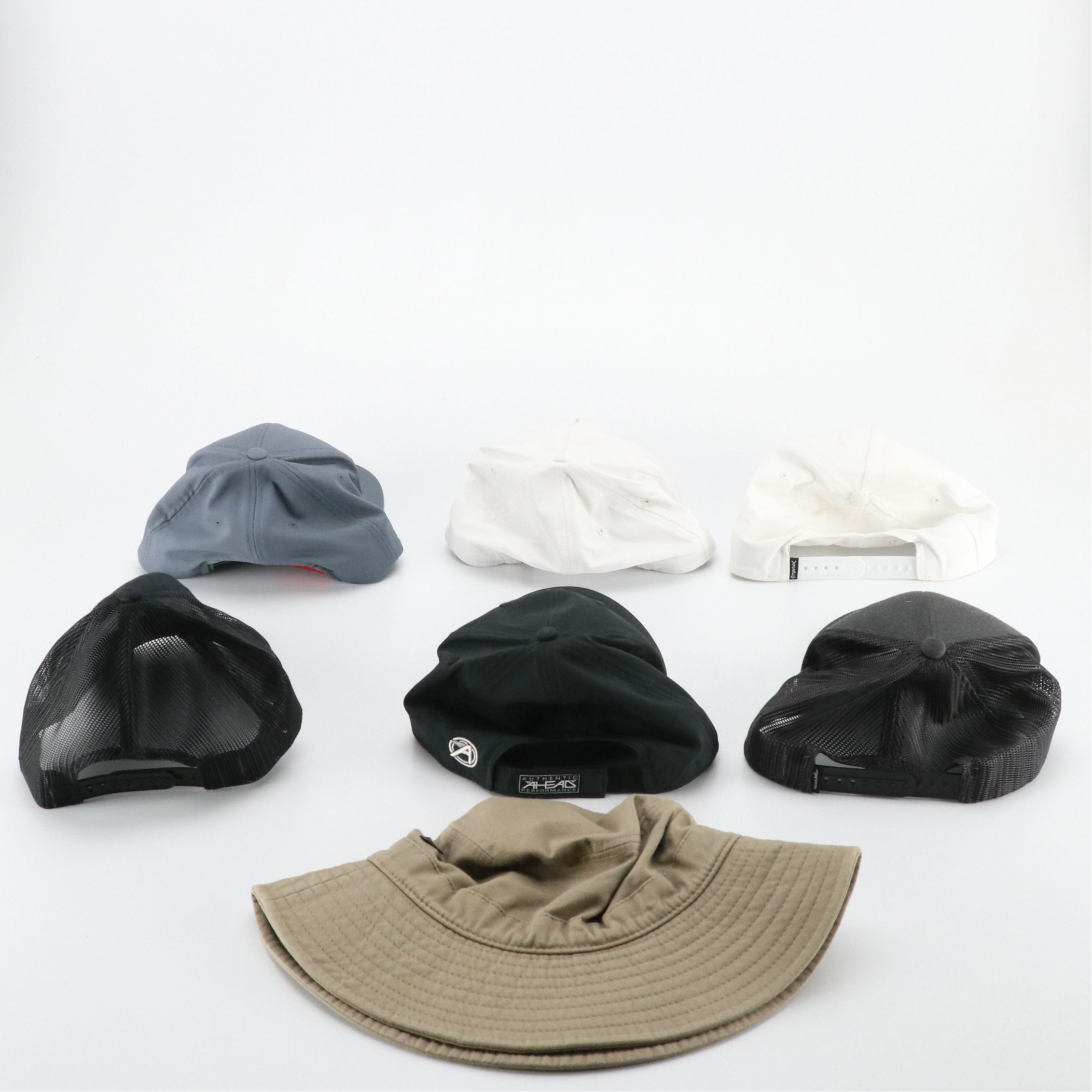 Imperial Bucket Hat with Blue Jack, The Tree Farm & Other Baseball Hats