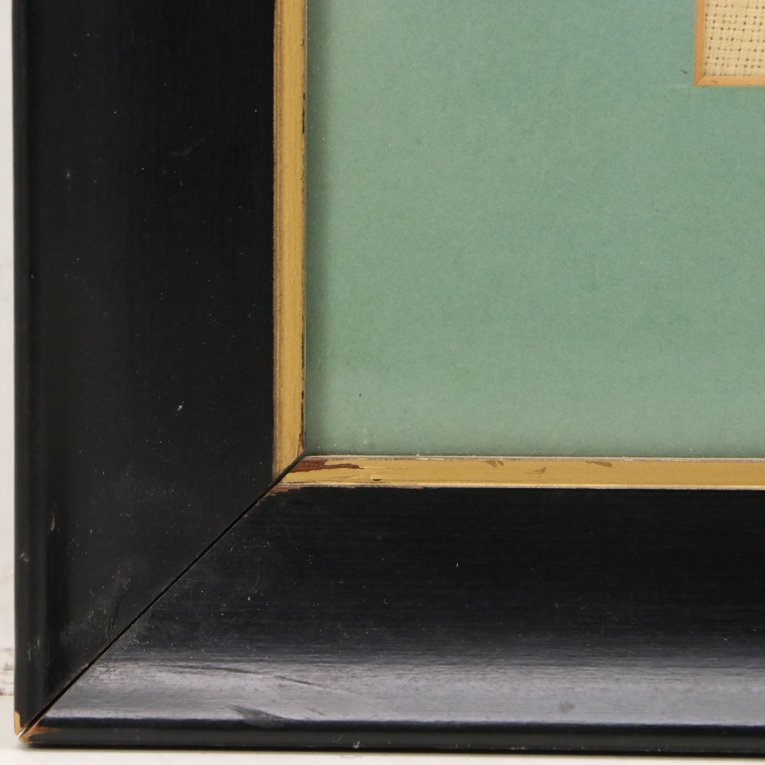 Embroidery Panel of Zebras in Forest, Late 20th Century