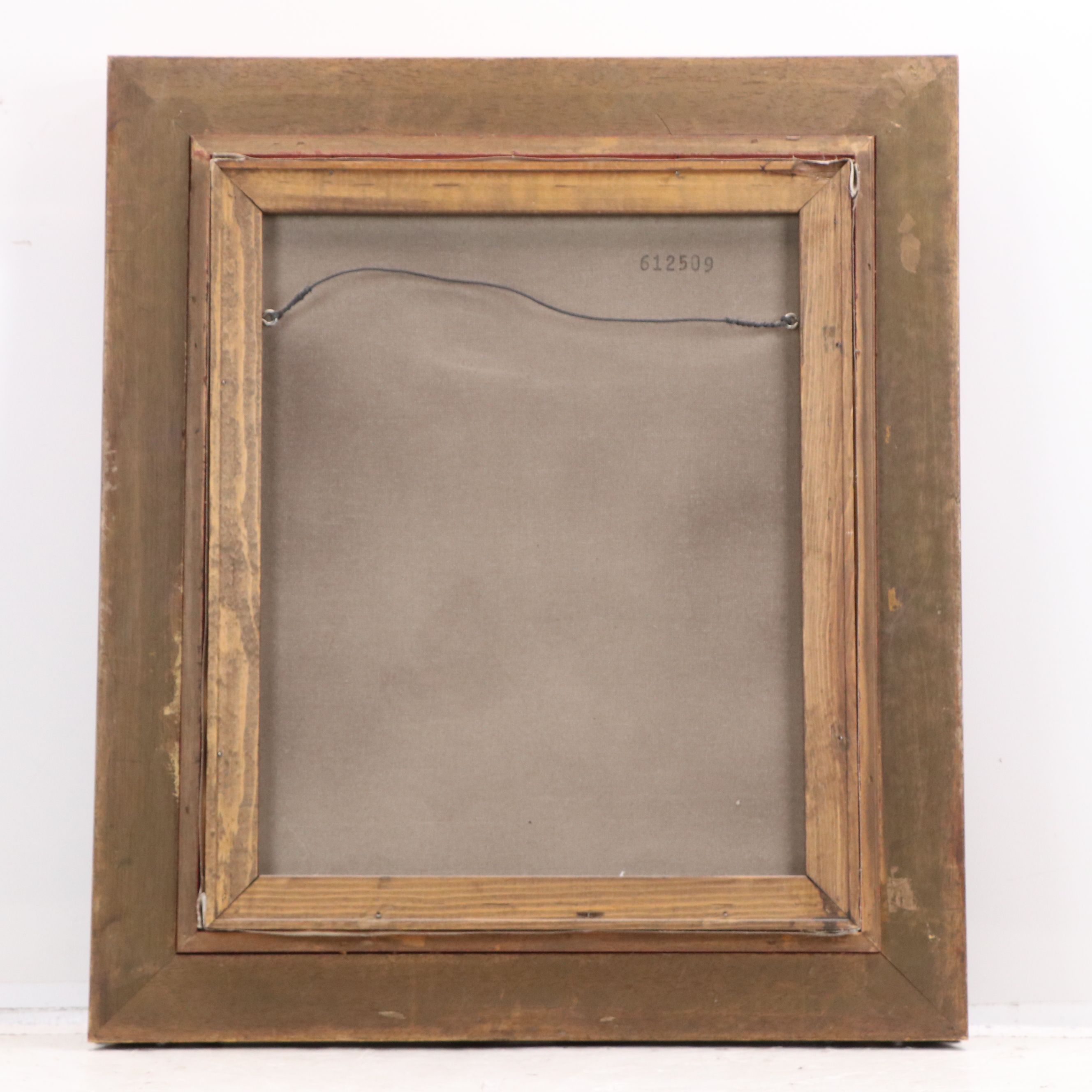 P. Gallinard Dutch Style Still Life Oil Painting with Fruit and Flowers