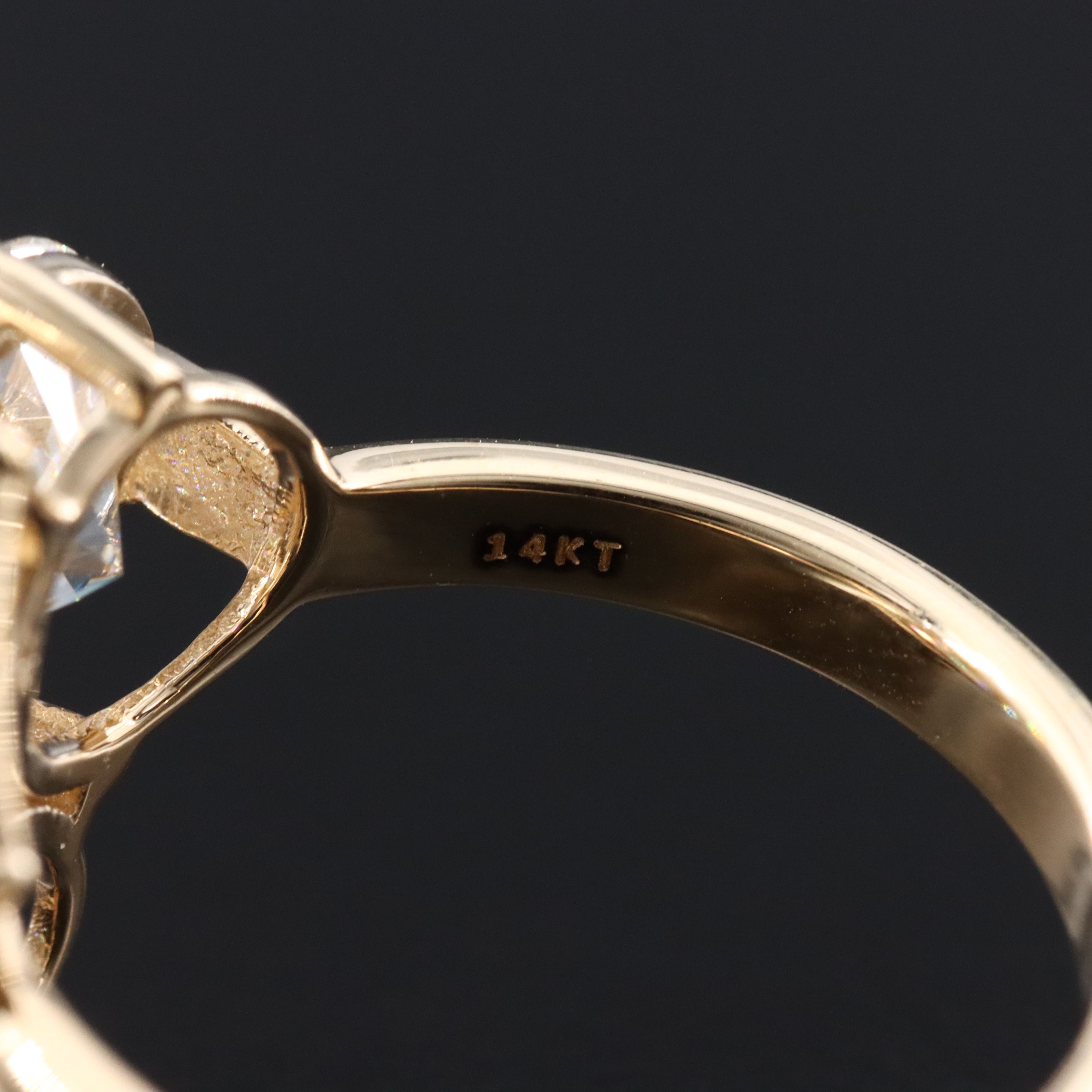 14K 6.06 CTW Lab Grown Diamond Ring with IGI Reports