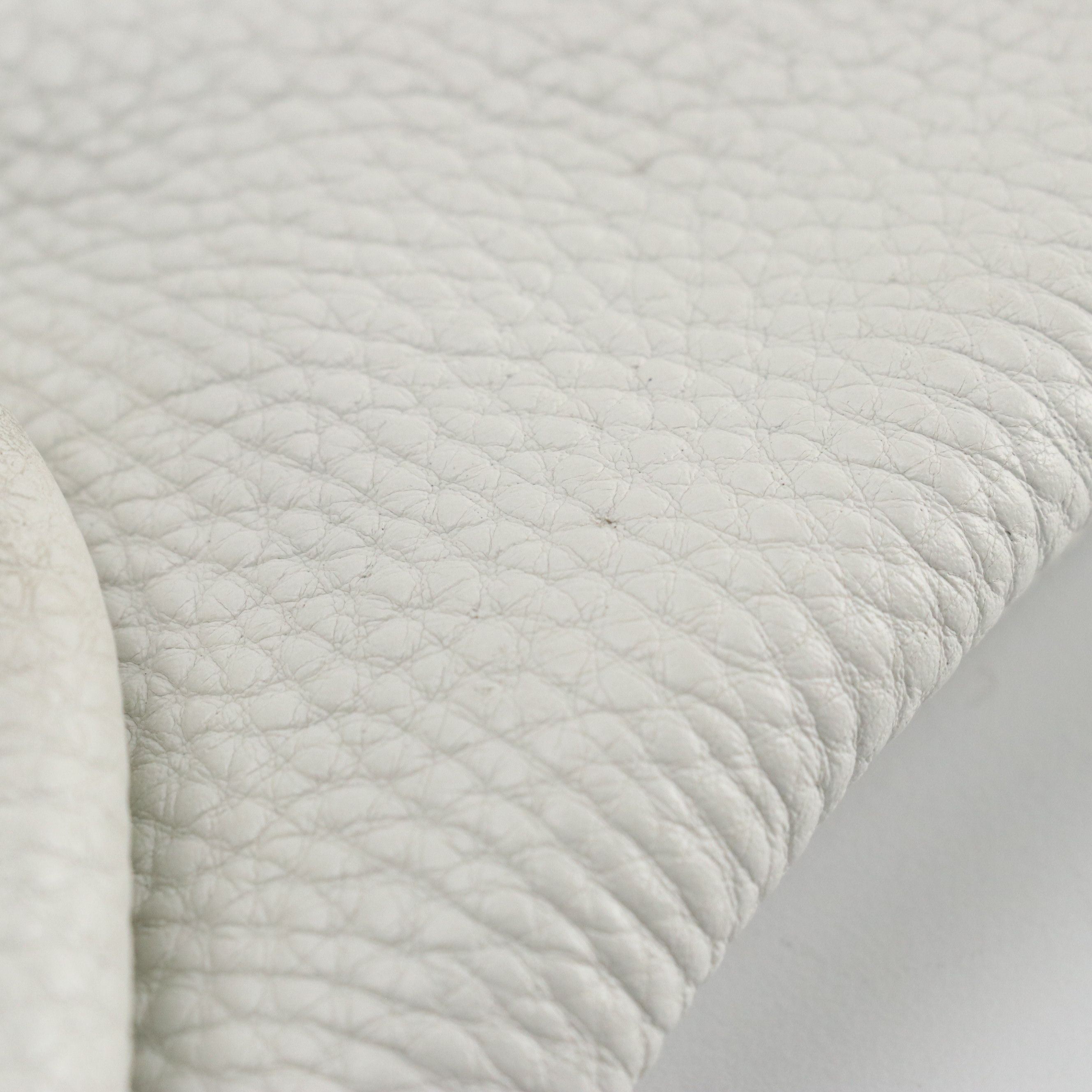 Prada Large Hobo Bag in White Vitello Daino Leather