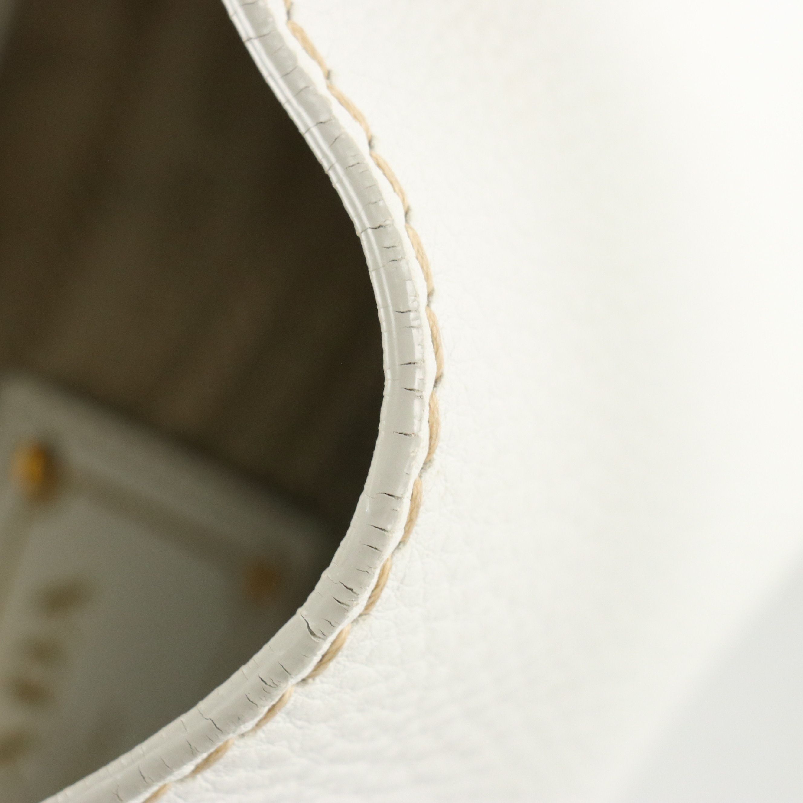 Prada Large Hobo Bag in White Vitello Daino Leather