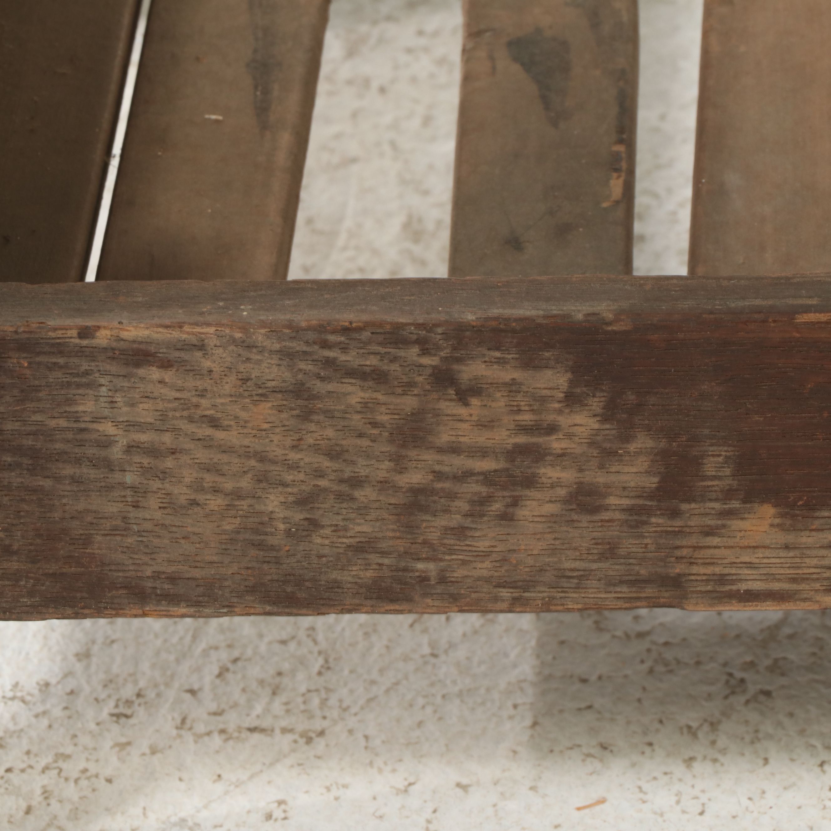 Arts & Crafts Mission Oak Nursing Chair Frame, Early 20th Century