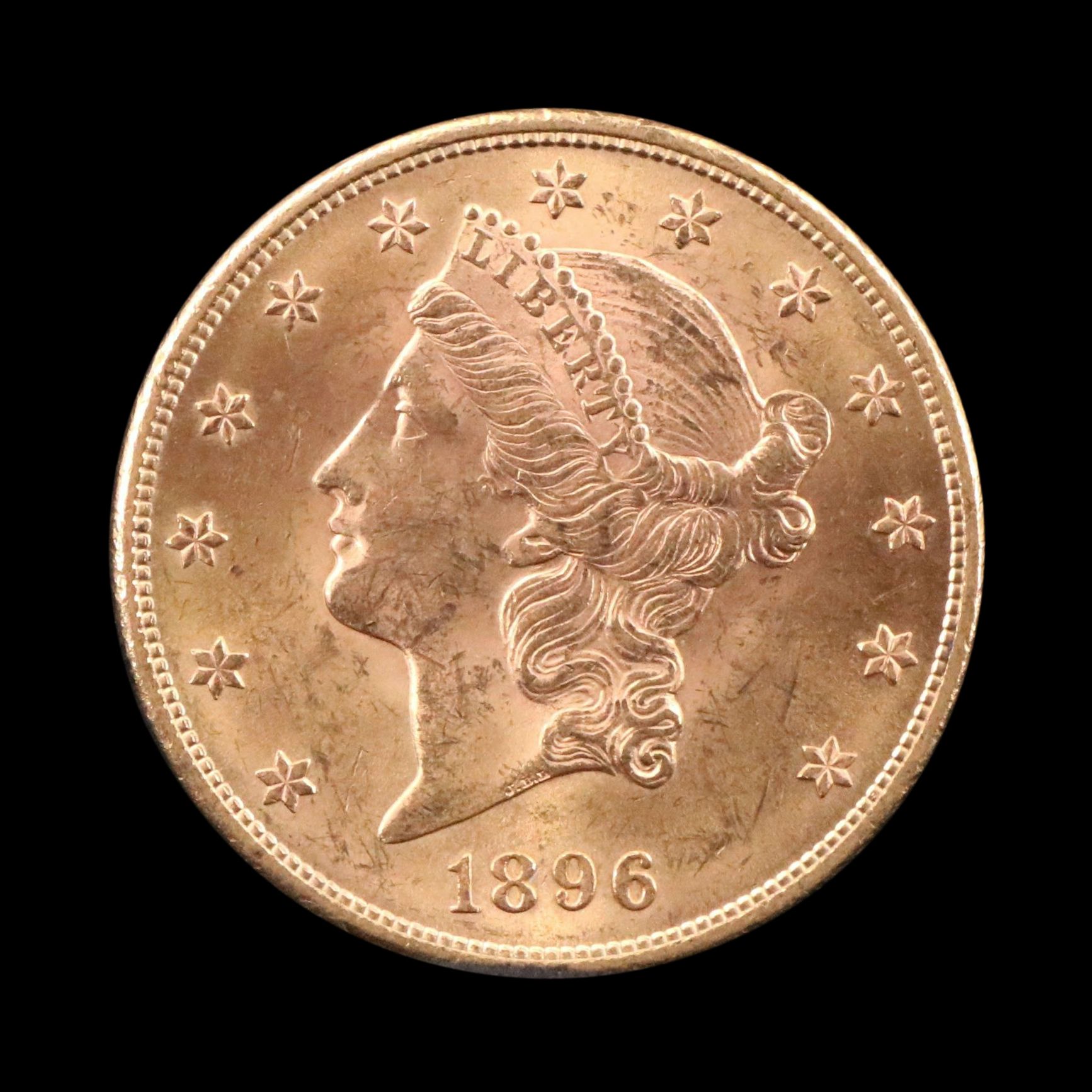 1896 Liberty Head $20 Gold Coin