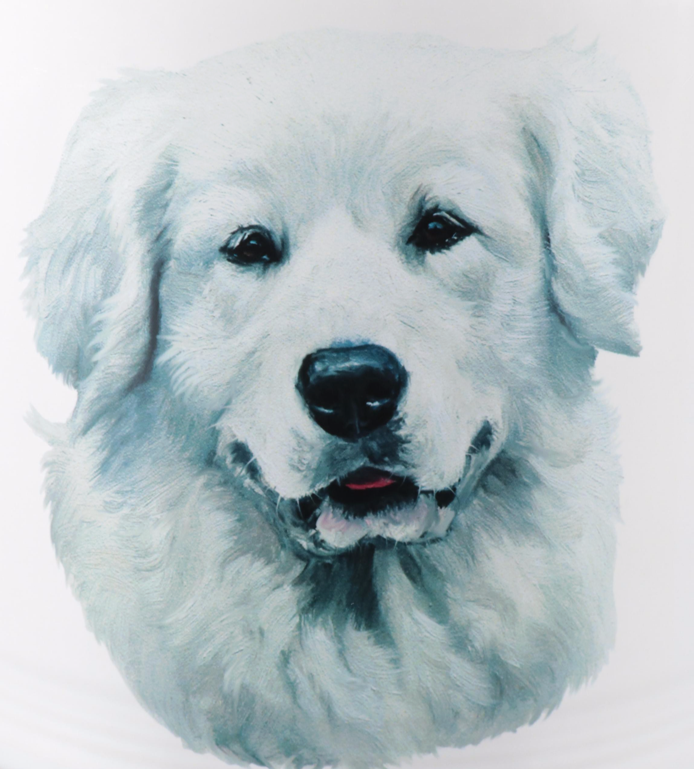 Great Pyrenees Ceramic Lidded Treat Jar