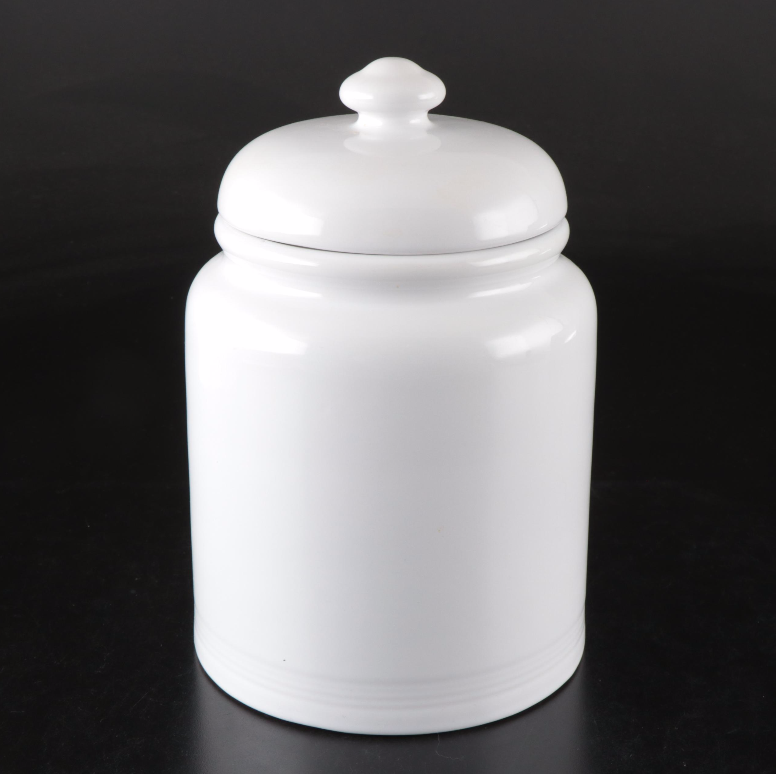 Great Pyrenees Ceramic Lidded Treat Jar