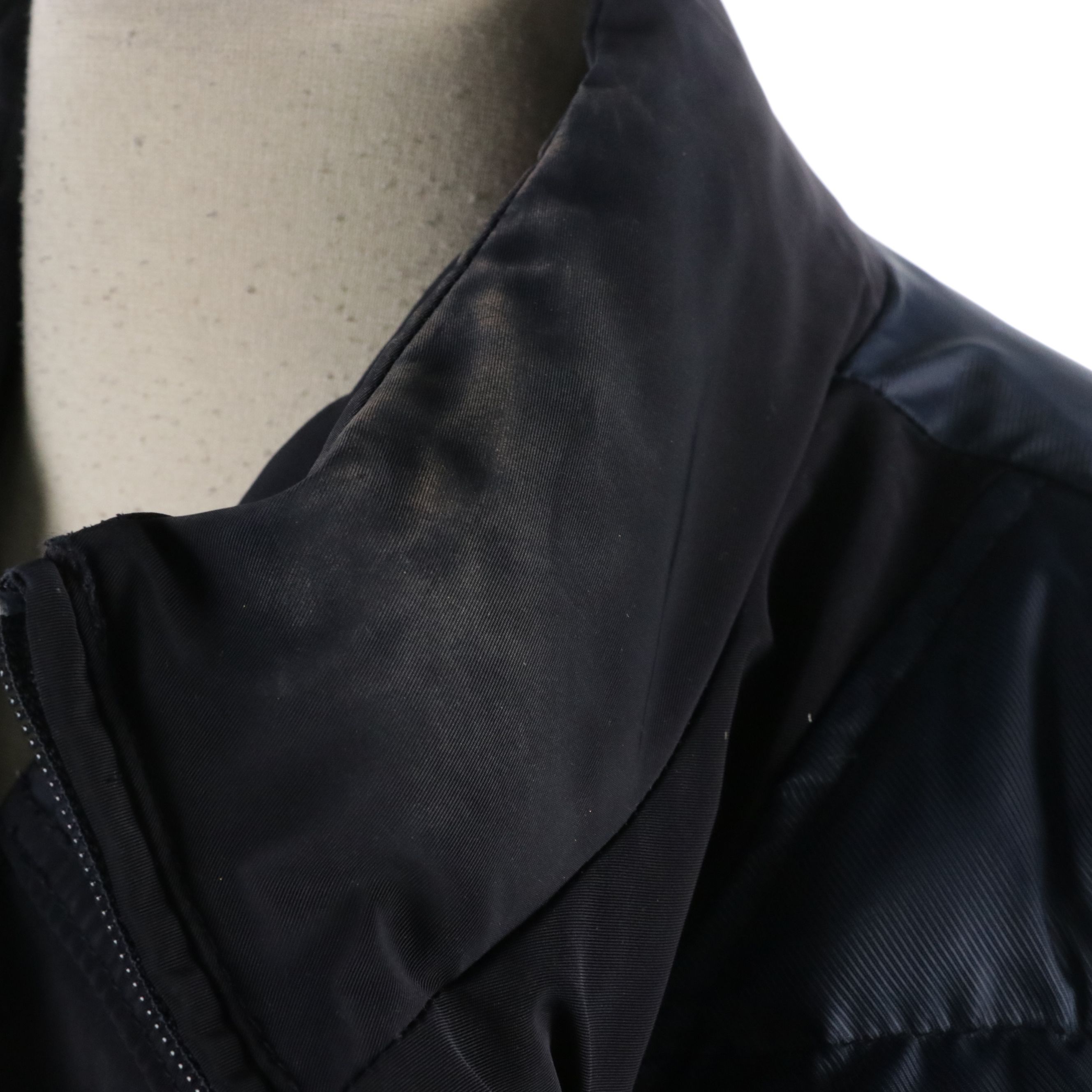 Talbots Blue Nylon Winter Coat and L.L. Bean Mid-Length Hooded Raincoat