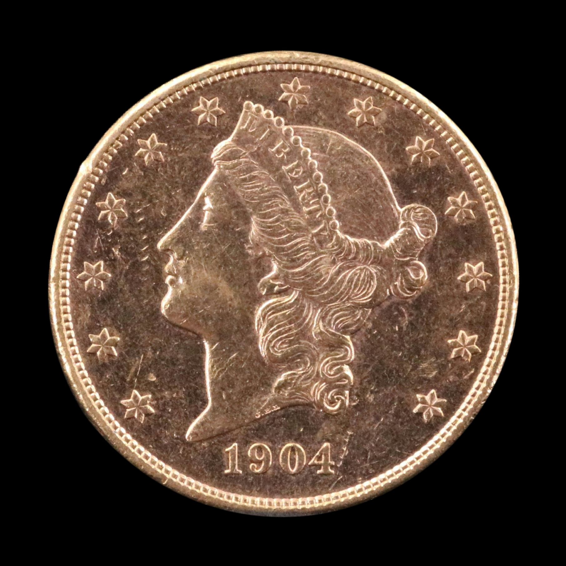 1904-S Liberty Head $20 Gold Coin
