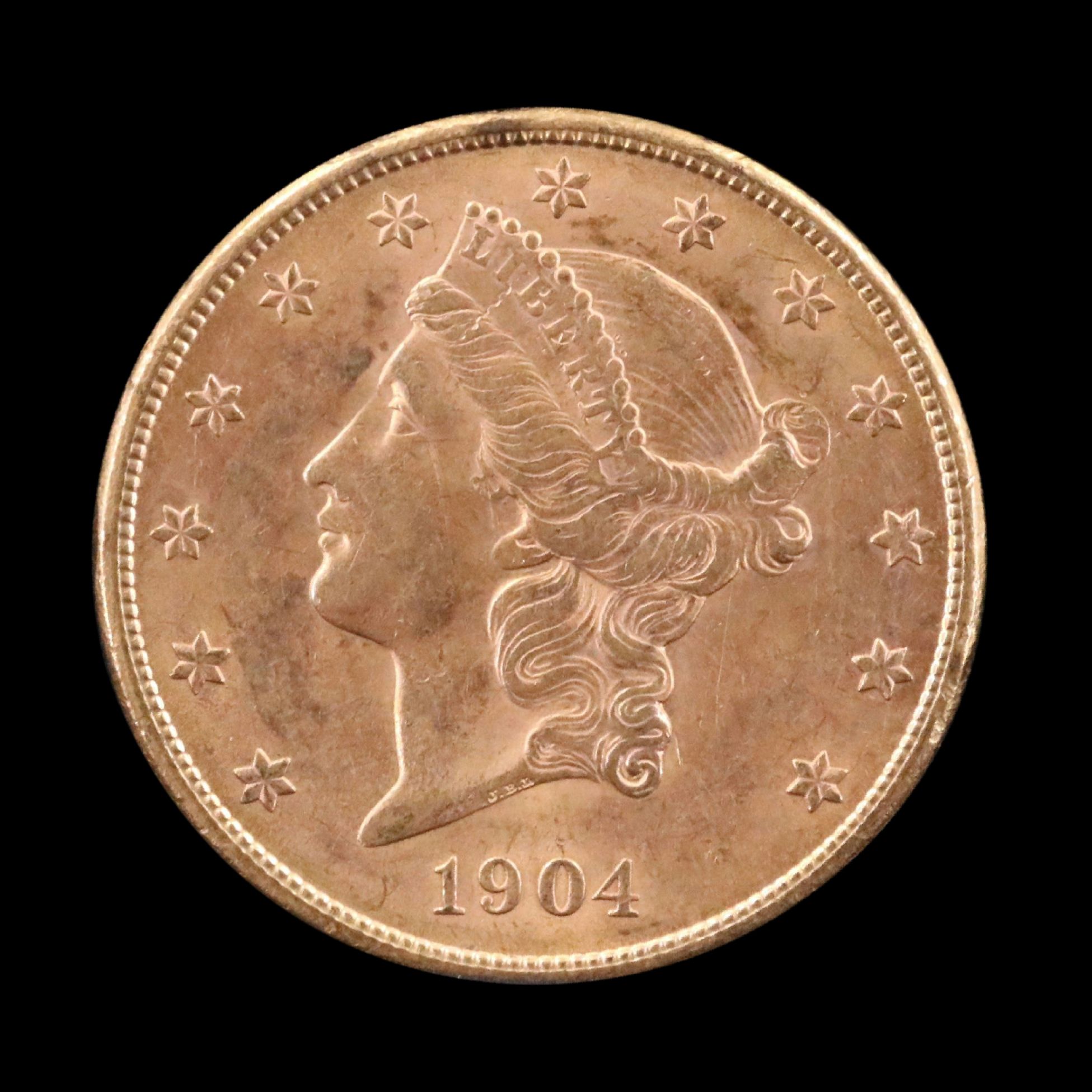 1904-S Liberty Head $20 Gold Coin