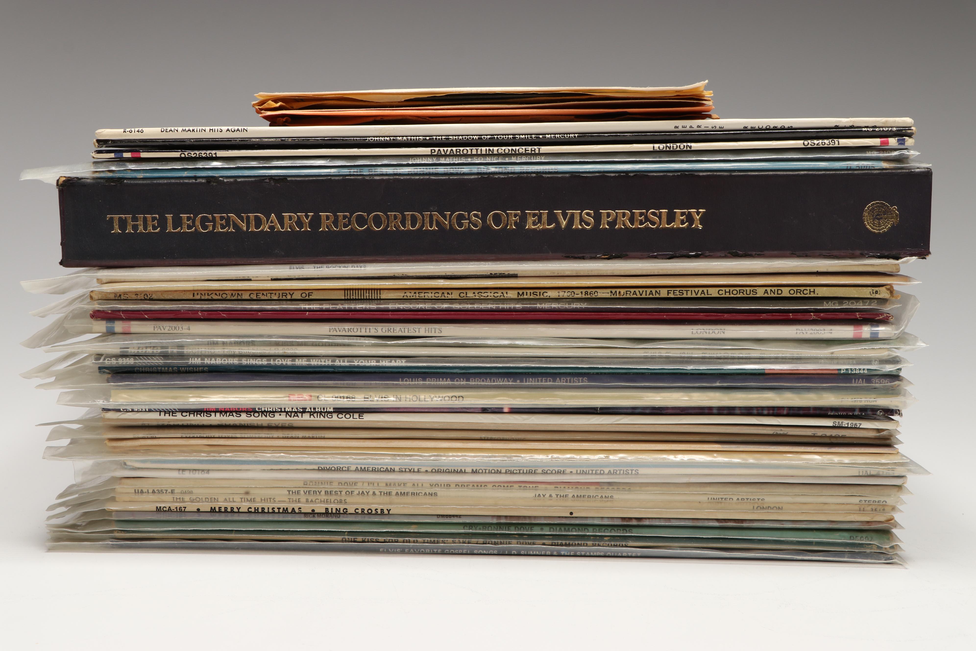 Dean Martin, Nat King Cole, Johnny Mathis and More Vinyl Records