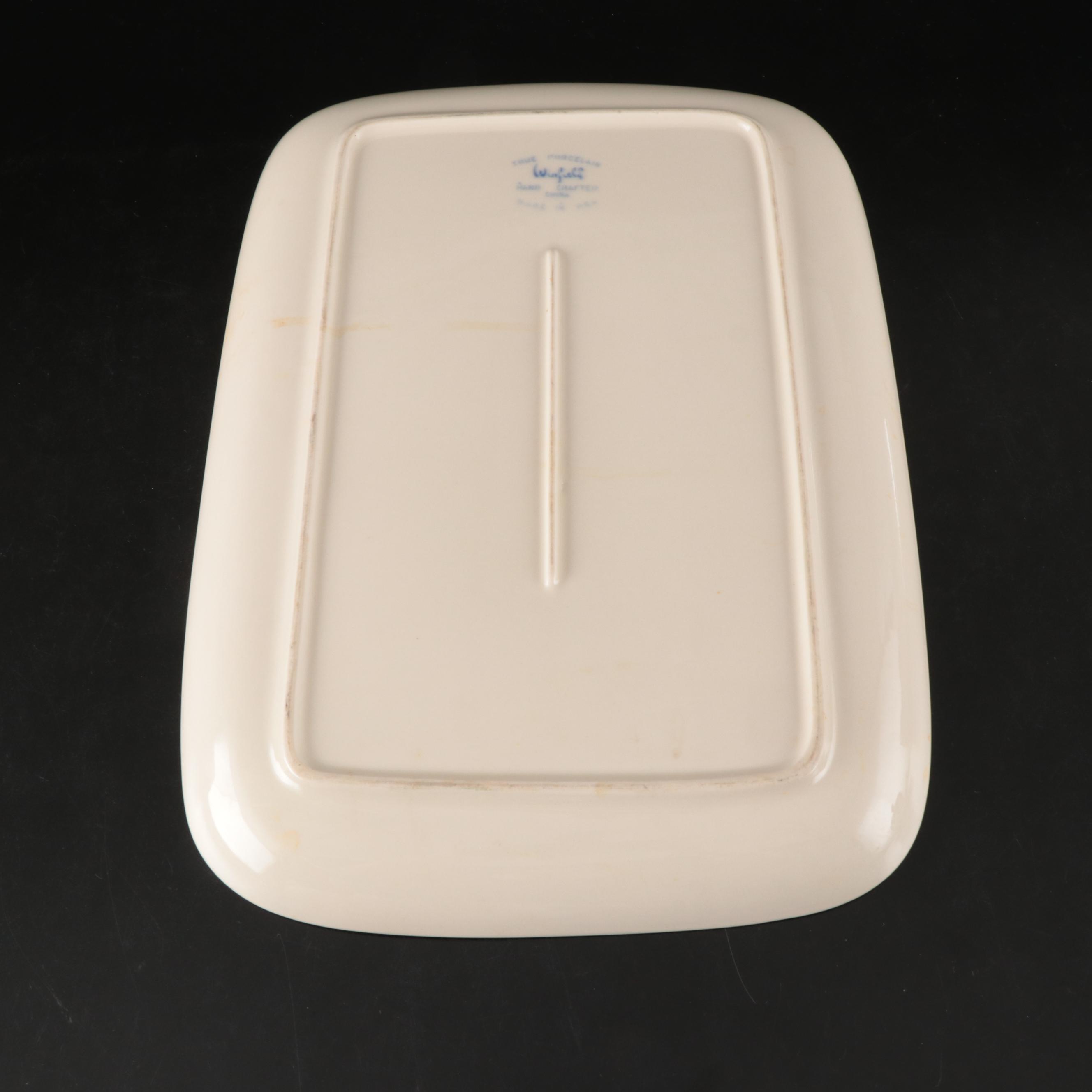 Winfield "Dragon Flower" Casserole Dish and Other Tableware