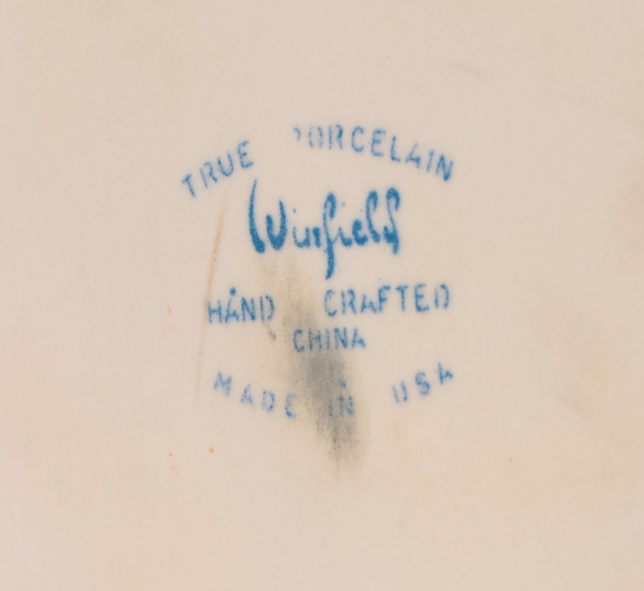 Winfield "Dragon Flower" Casserole Dish and Other Tableware