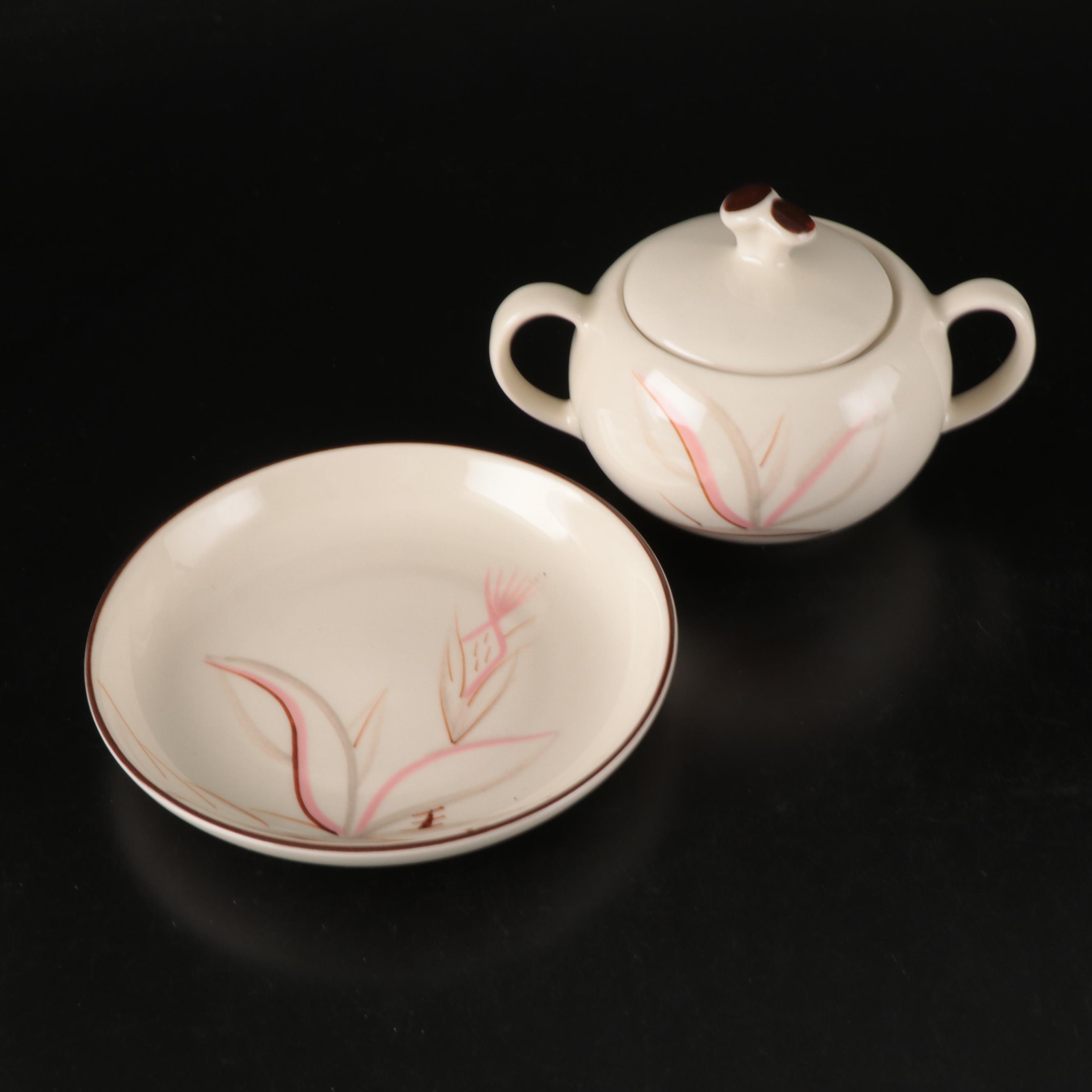 Winfield "Dragon Flower" Casserole Dish and Other Tableware