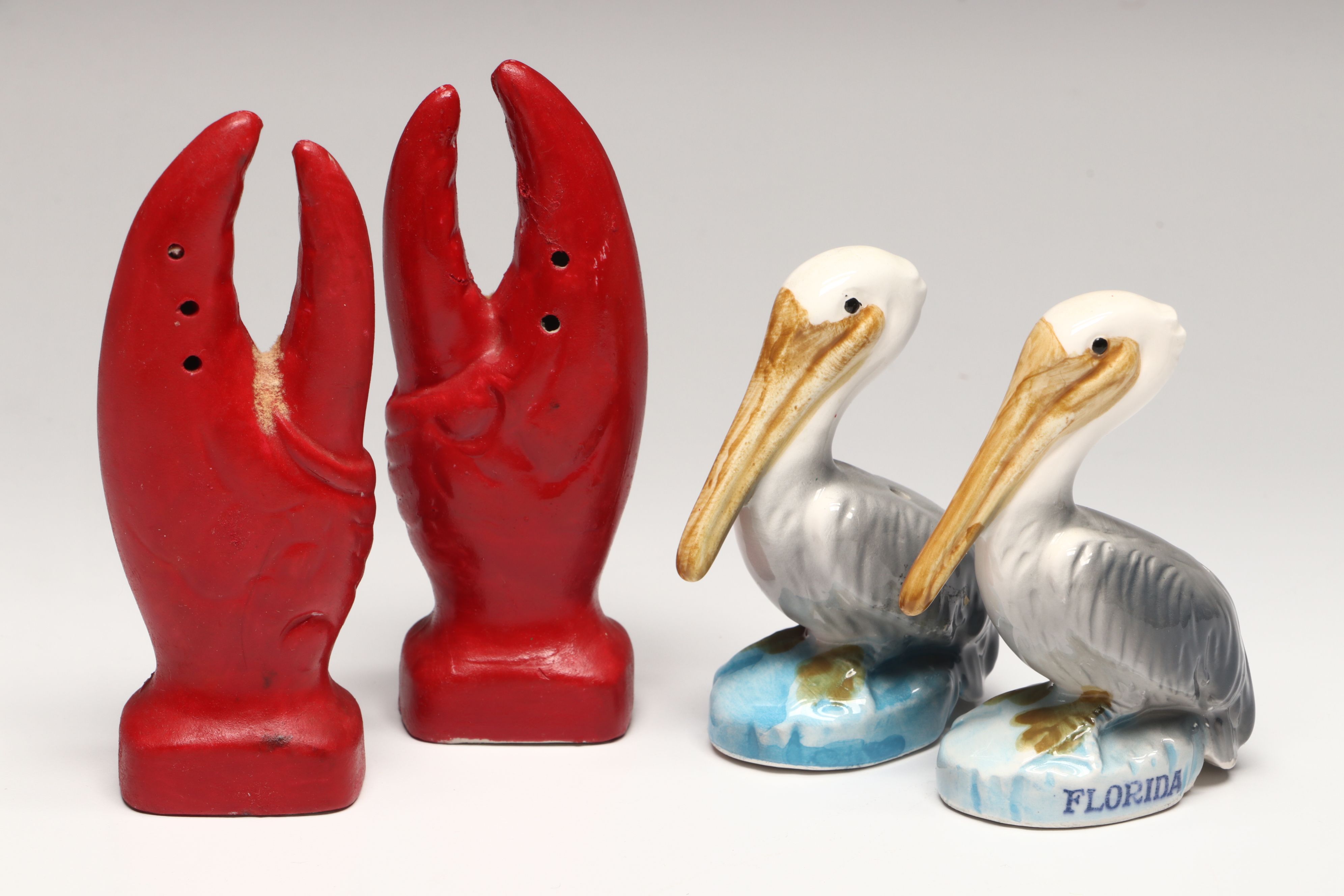 Mermaid, Seahorse and More Novelty Ocean-Themed Salt and Pepper Shakers