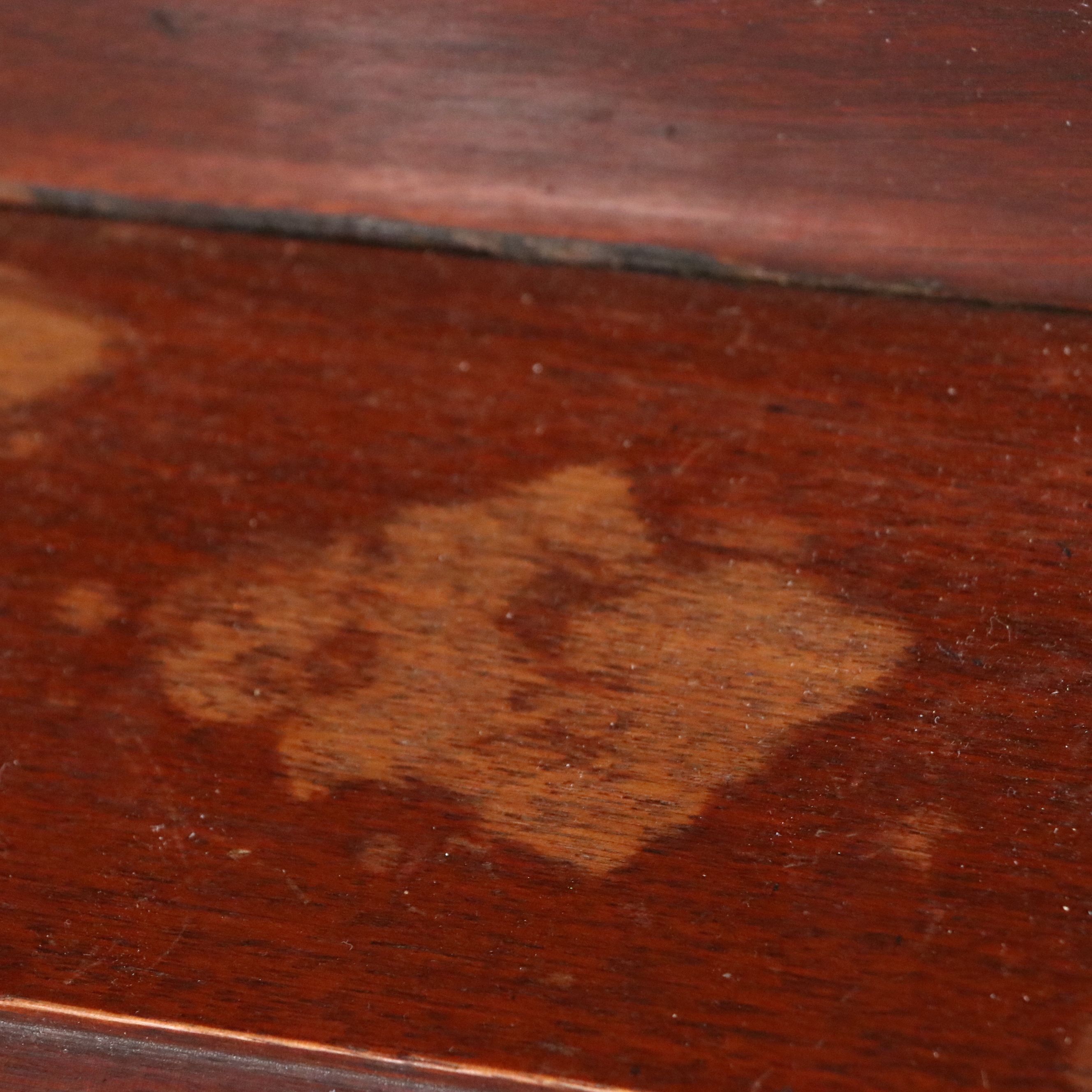 Eastlake Walnut Slant-Front Secretary Desk, Late 19th Century