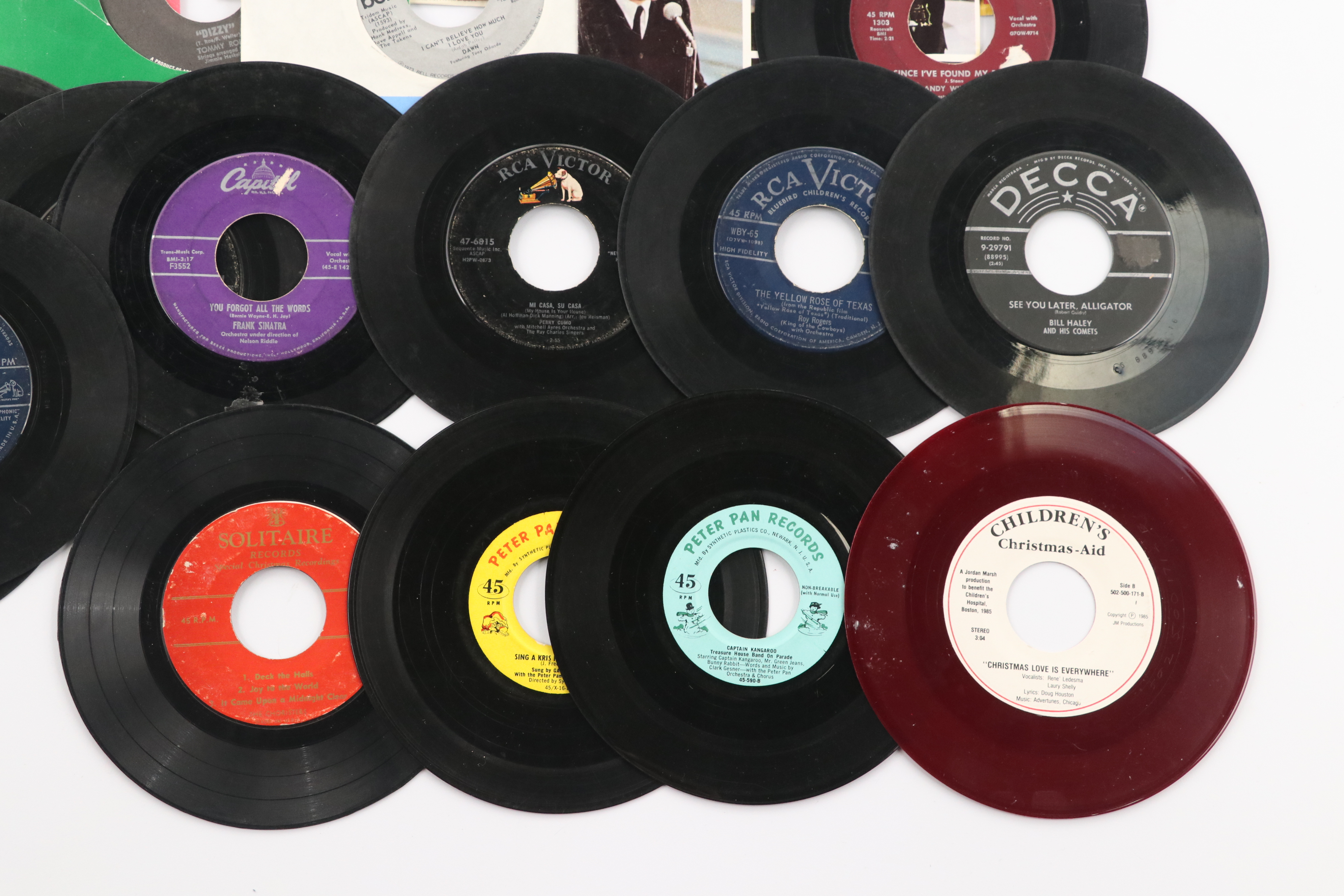 The Beatles, Elvis Presley, Andy Williams, and More Vinyl Records