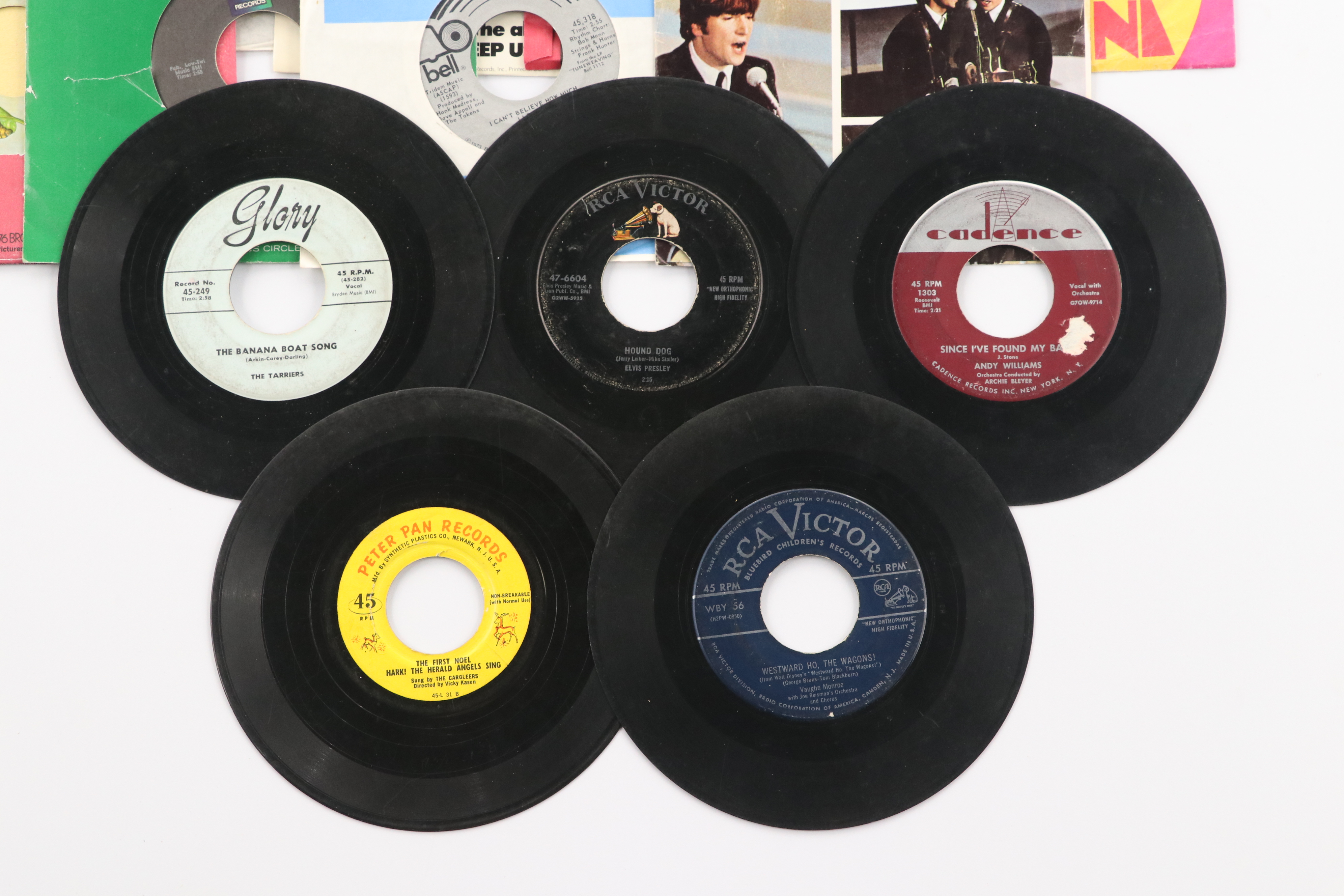 The Beatles, Elvis Presley, Andy Williams, and More Vinyl Records