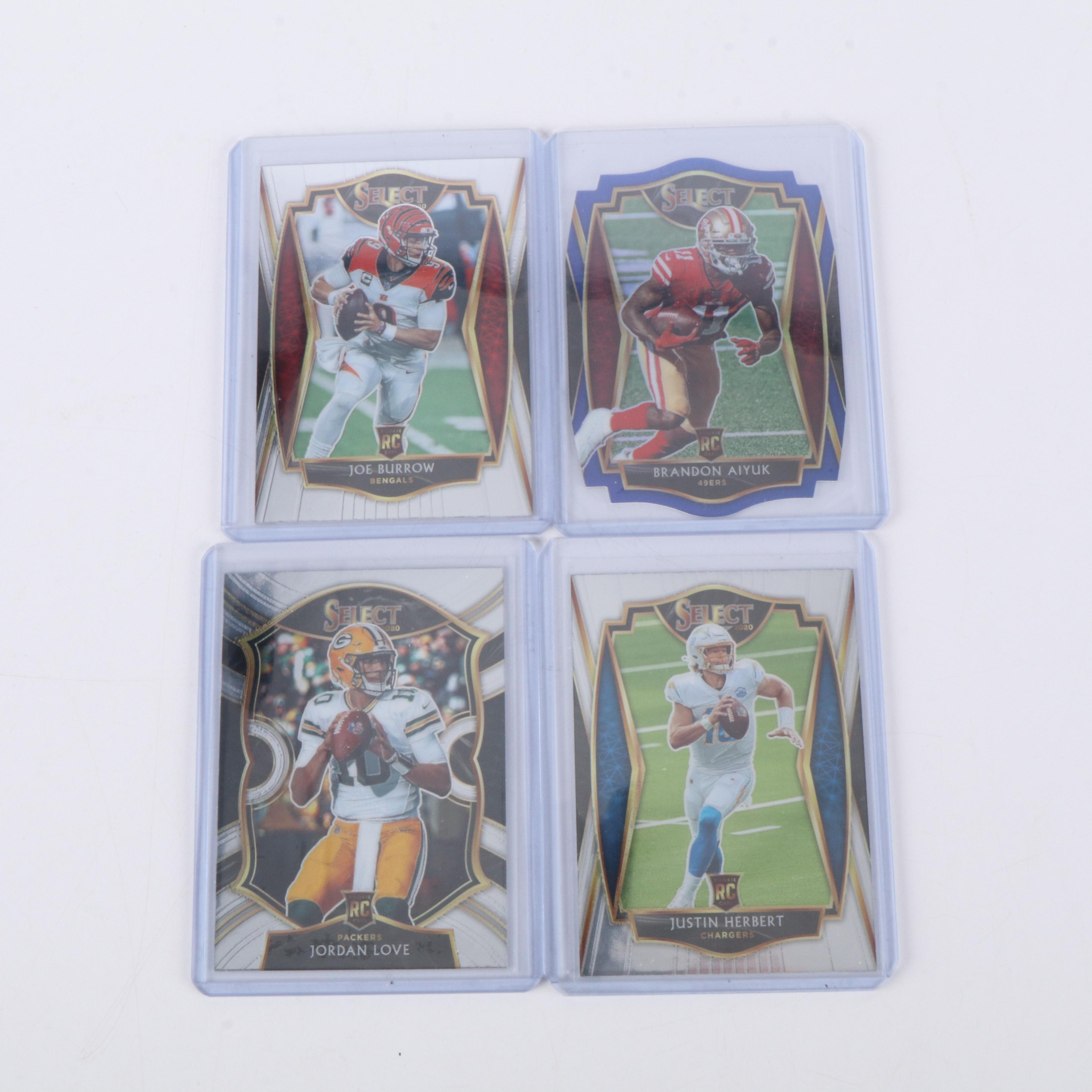 Donruss Optic with Other Football Cards Featuring Rookies, Signed, & More, 2020s