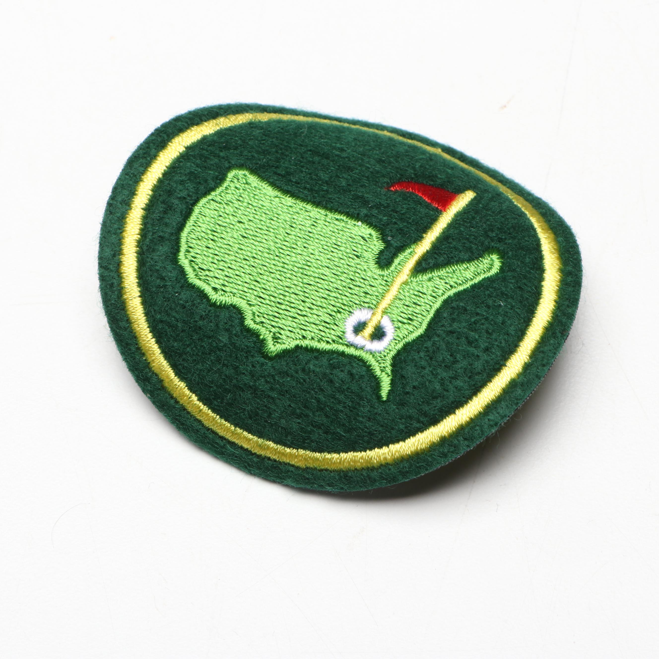 American Needle Golf Masters Bucket Hat with Other Masters Pins and Badge