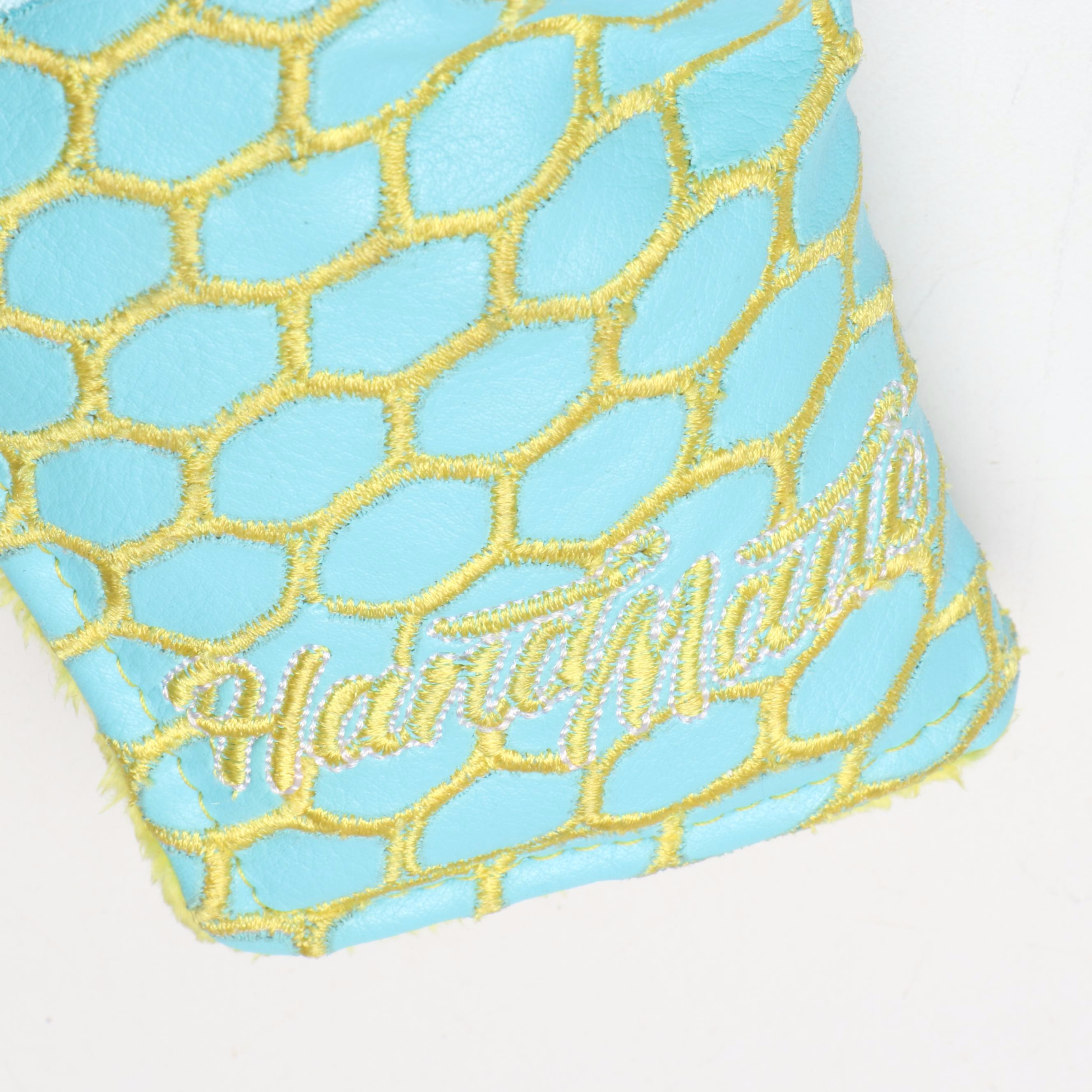 American Flatsticks Blue and Yellow Putter Head Cover