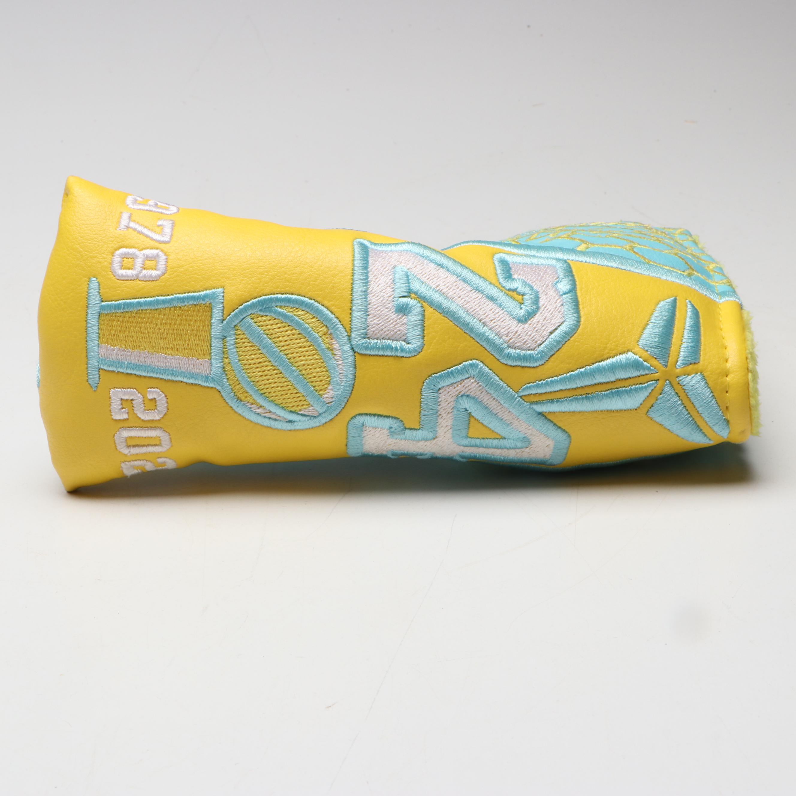 American Flatsticks Blue and Yellow Putter Head Cover