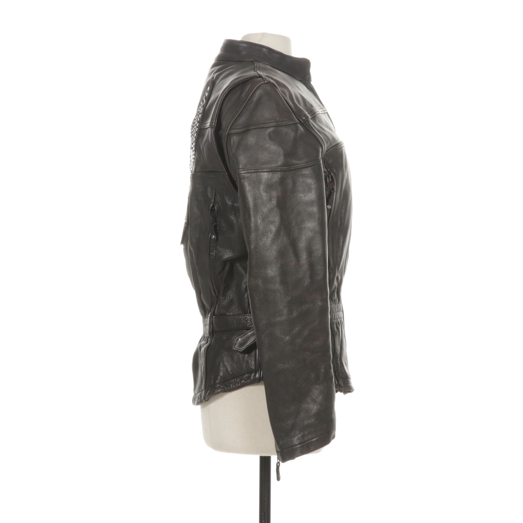 Unik Ultra "Harley-Davidson" Cowhide Leather Motorcycle Jacket