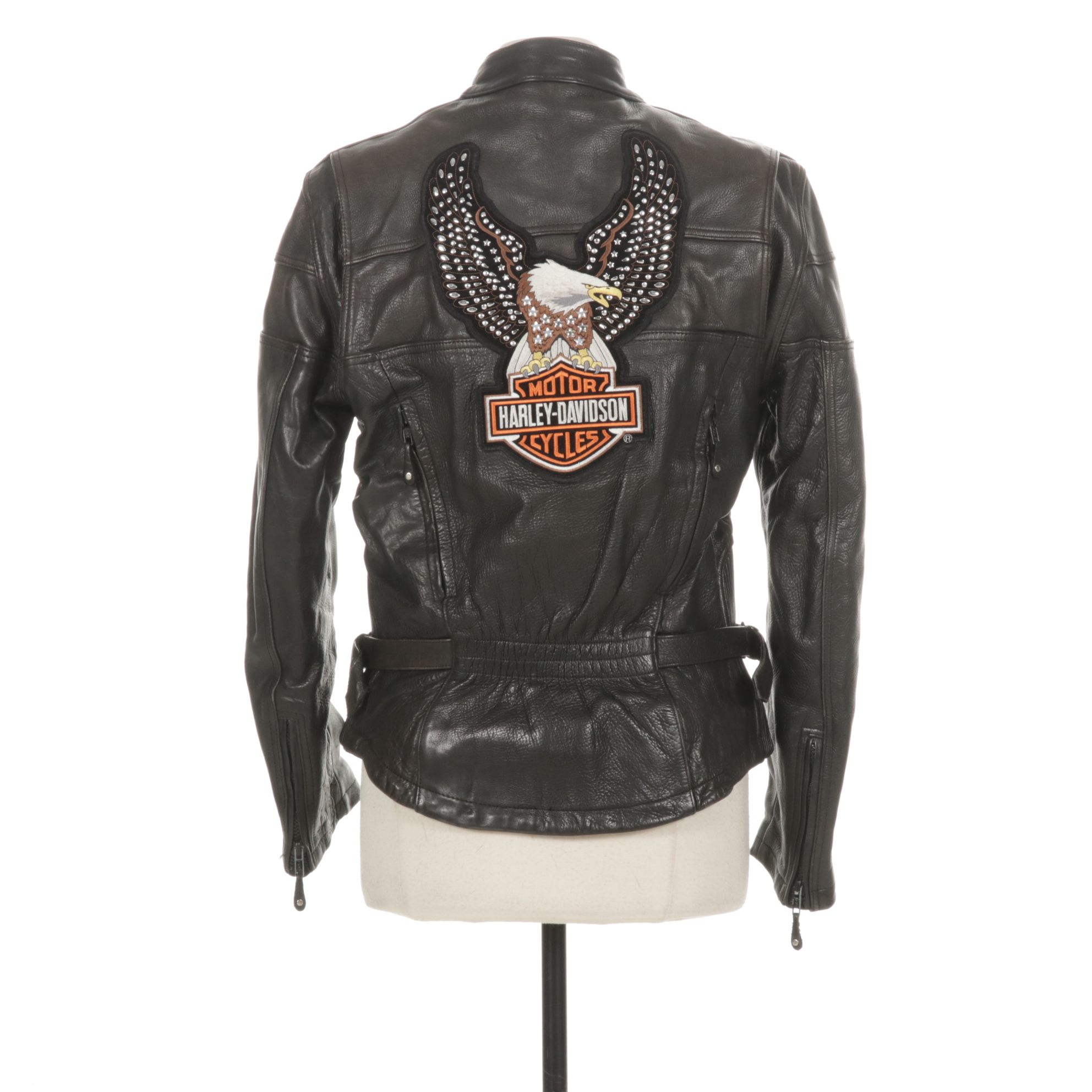 Unik Ultra "Harley-Davidson" Cowhide Leather Motorcycle Jacket