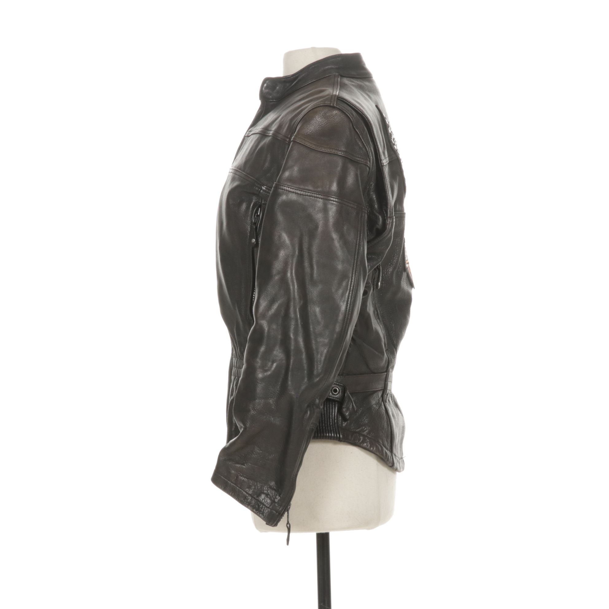 Unik Ultra "Harley-Davidson" Cowhide Leather Motorcycle Jacket