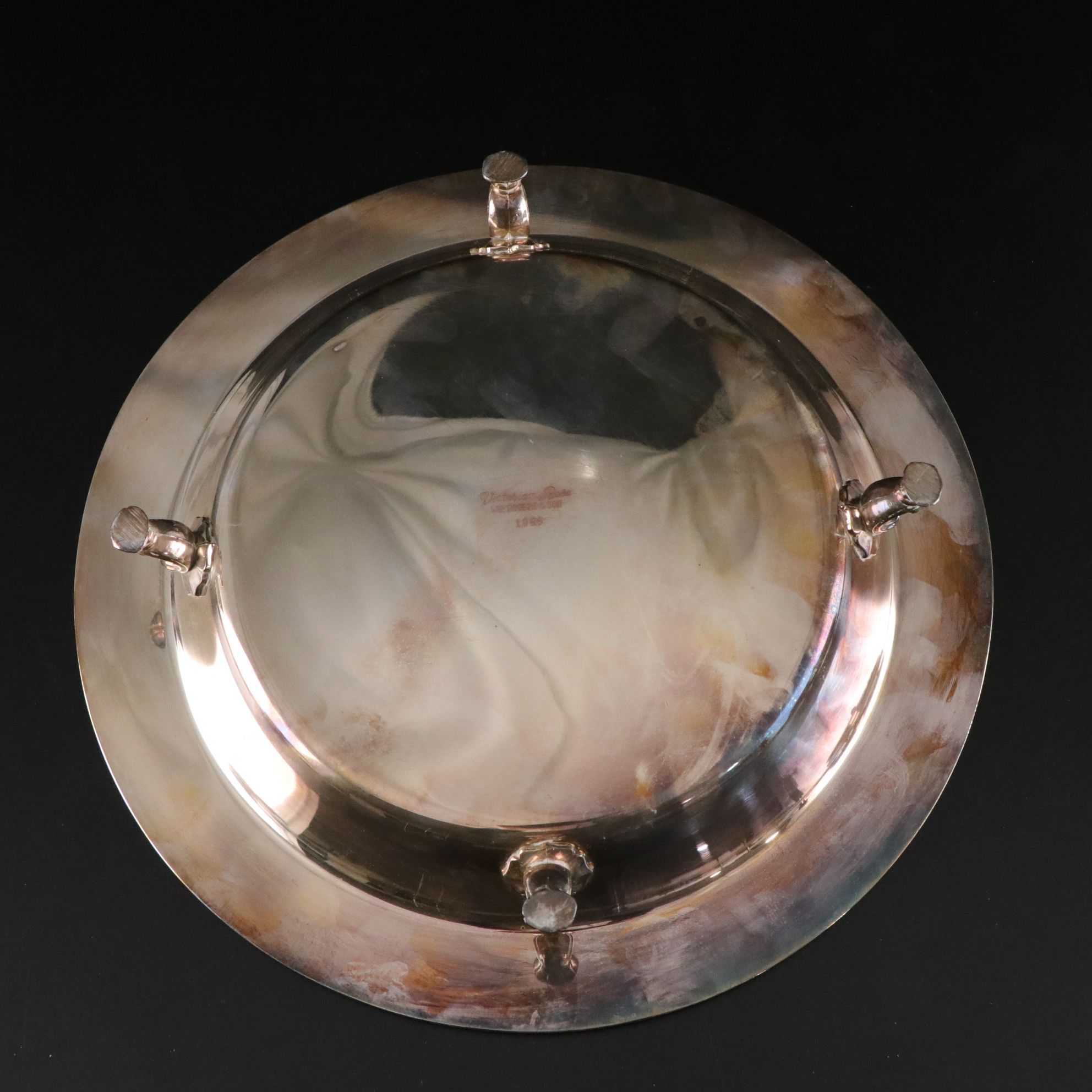 Wm. Rogers, FB. Rogers "Victorian Rose", Wallace Silver Plate Platters and More