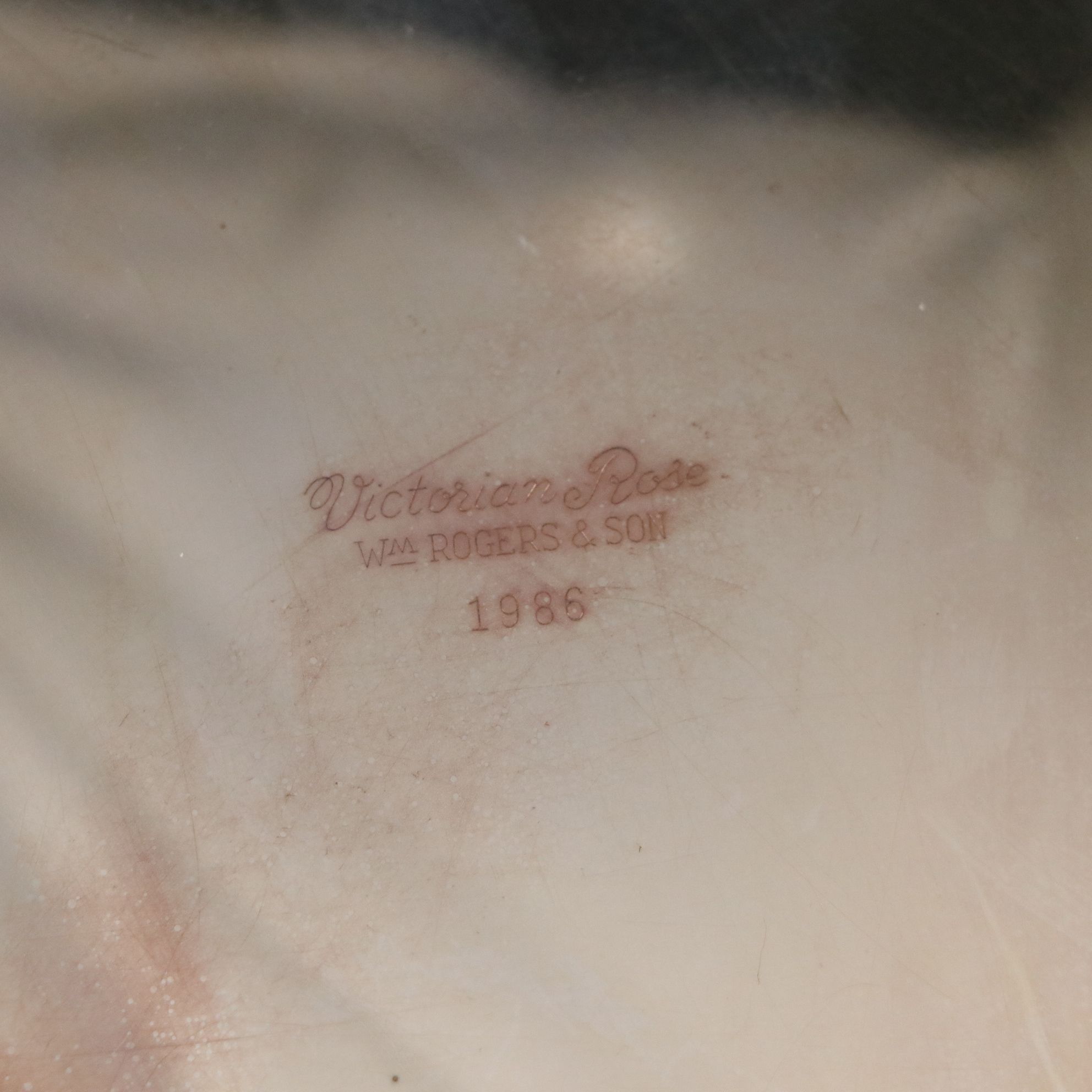 Wm. Rogers, FB. Rogers "Victorian Rose", Wallace Silver Plate Platters and More