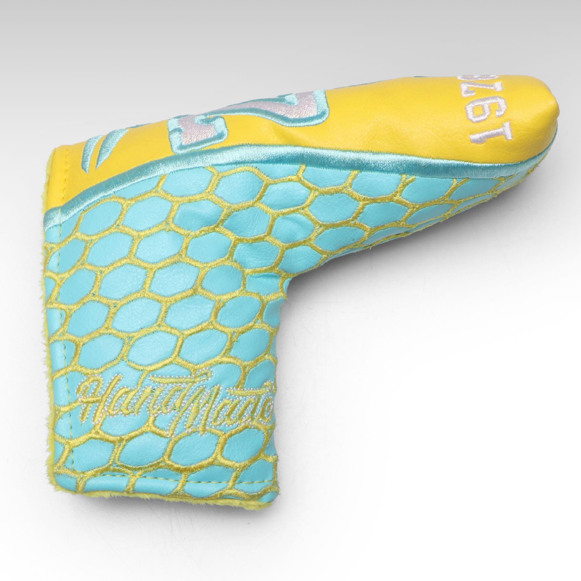 American Flatsticks Blue and Yellow Putter Head Cover