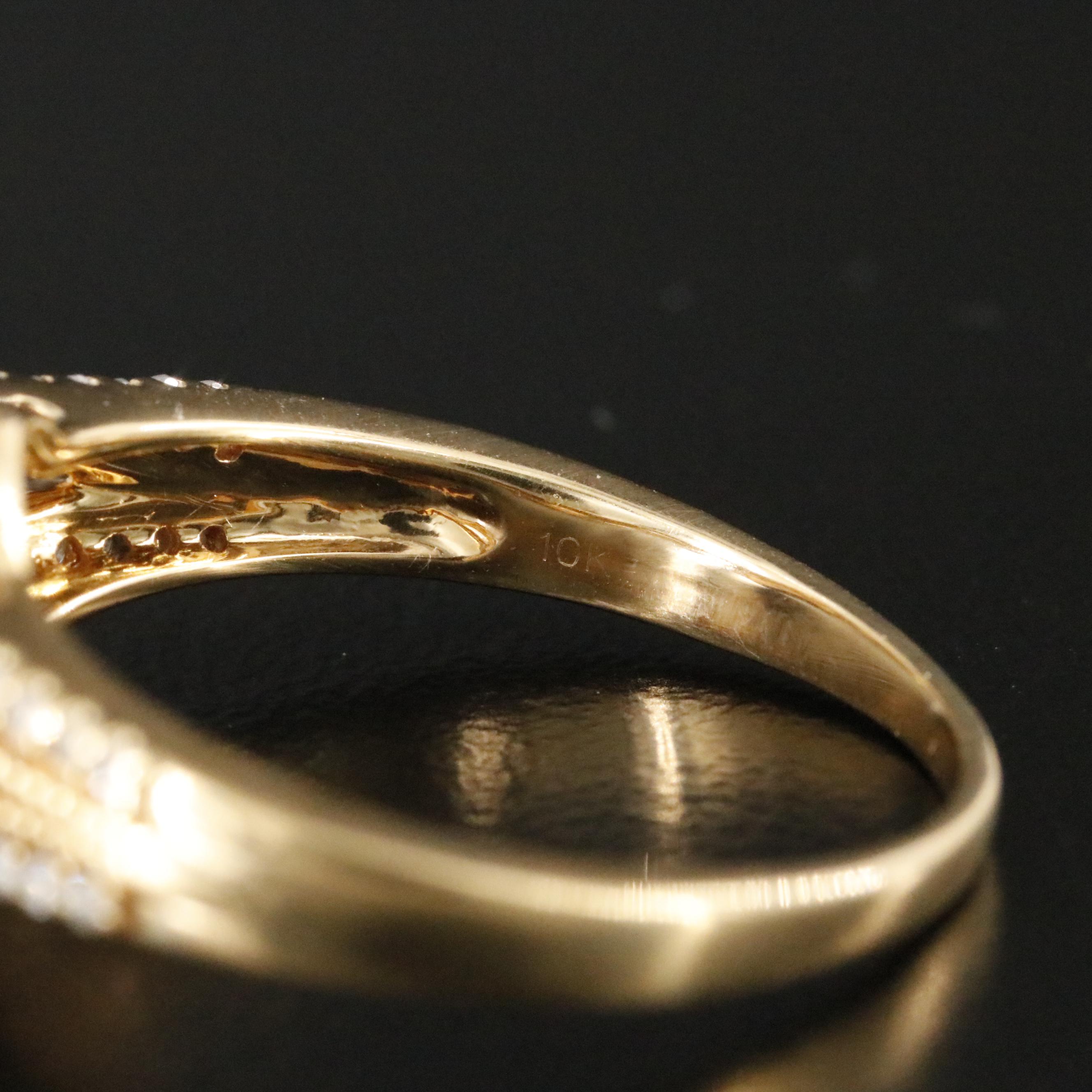 10K 0.58 CTW Diamond Ring