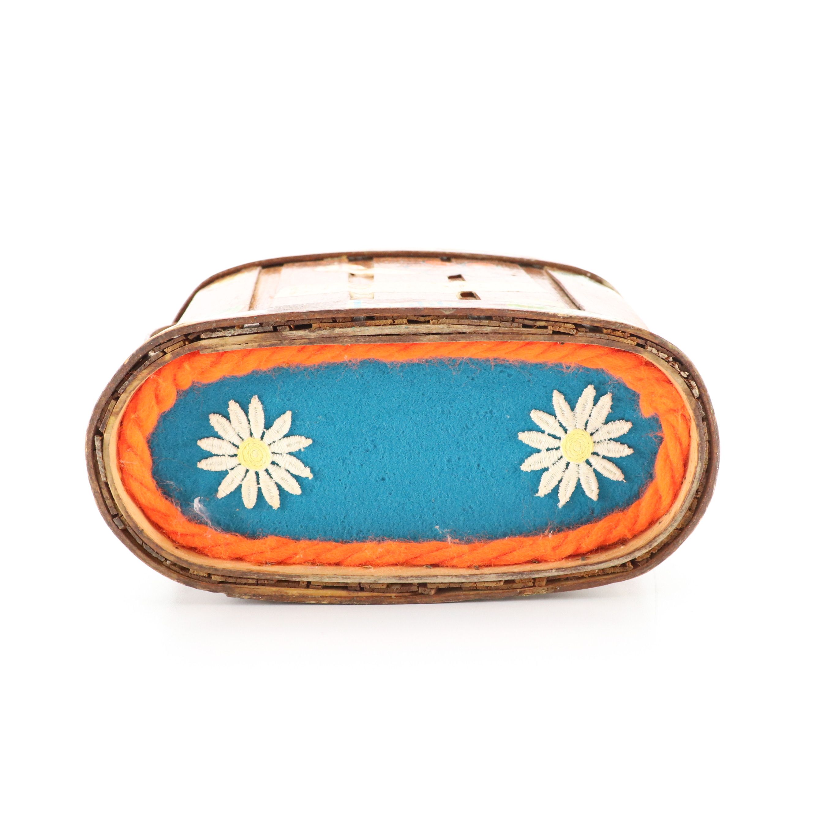 Coblentz Silver Leather Evening Bag, Crochet Straw Handbag, Wooden Basket Bag