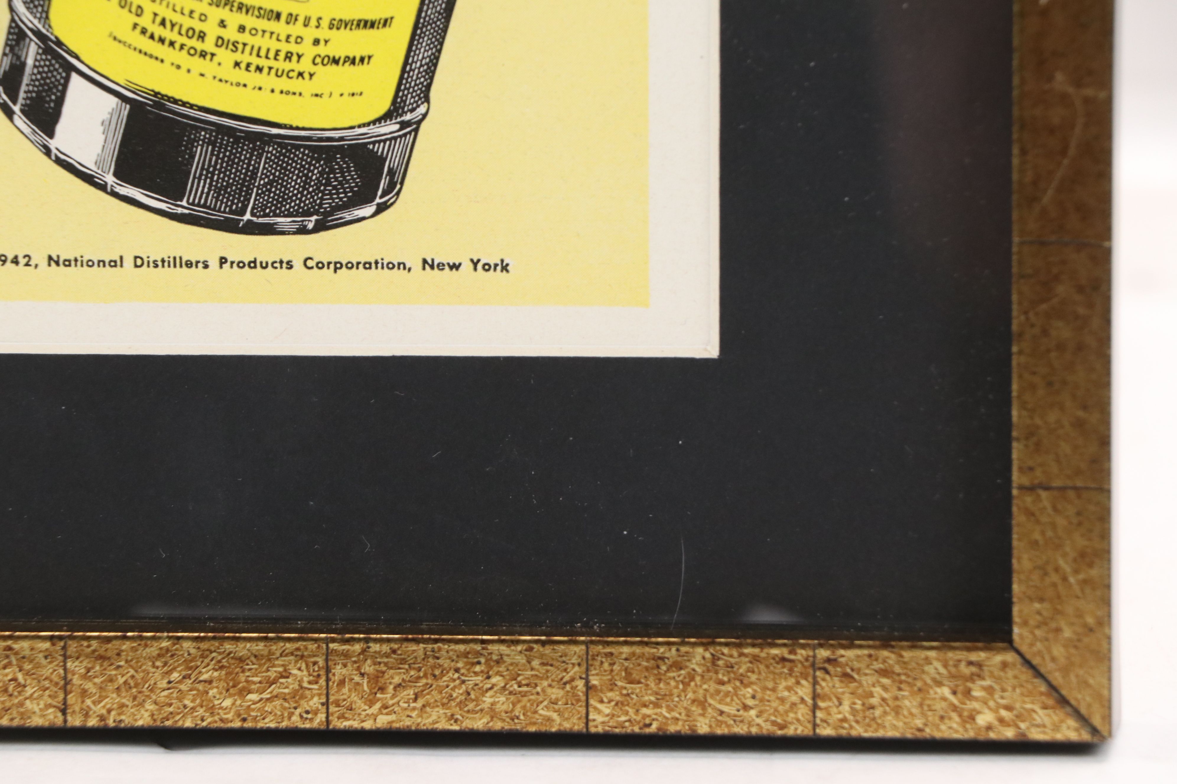 Old Taylor Bourbon Whiskey 1942 Advertisement