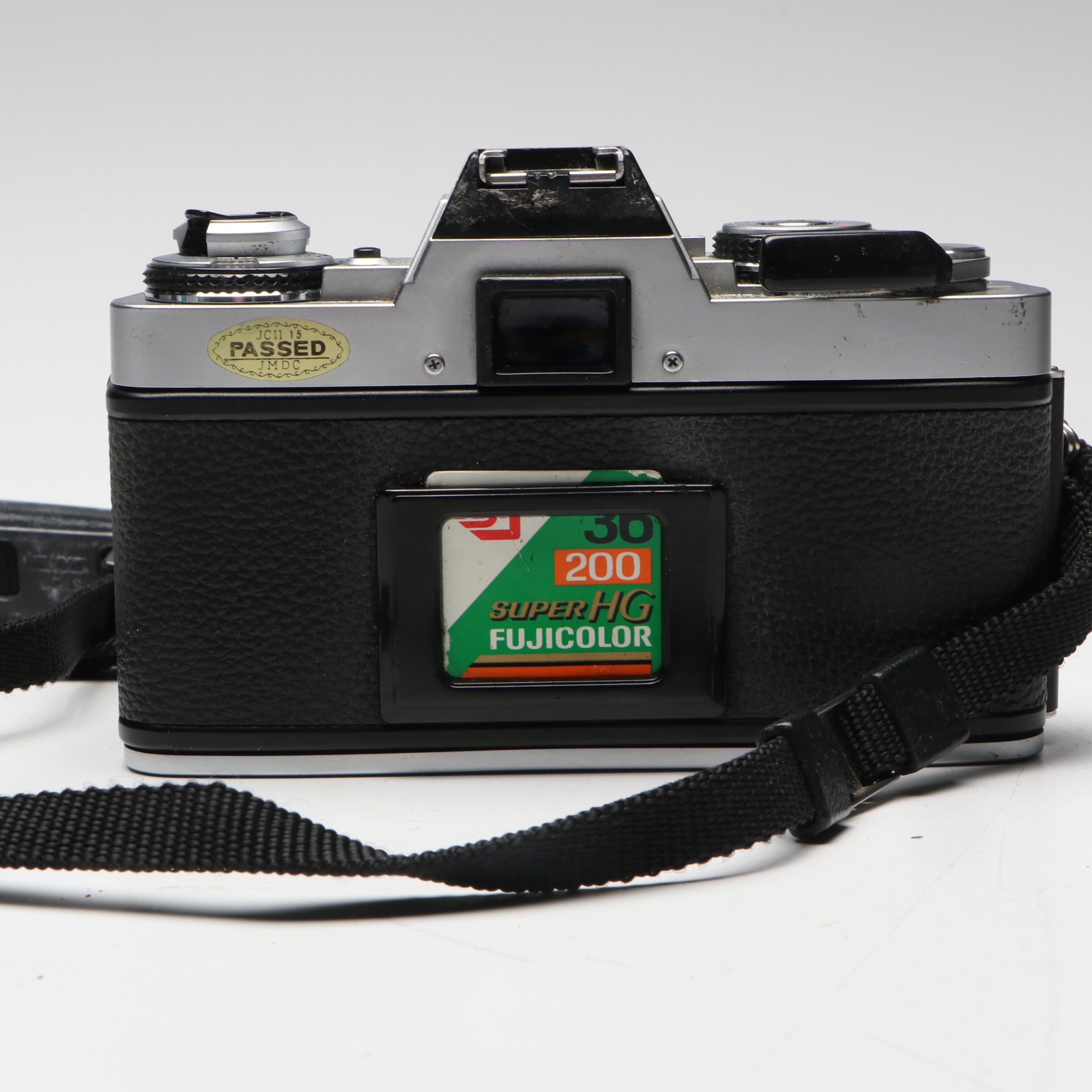 Minolta XG-M Still Camera with Additional Lens