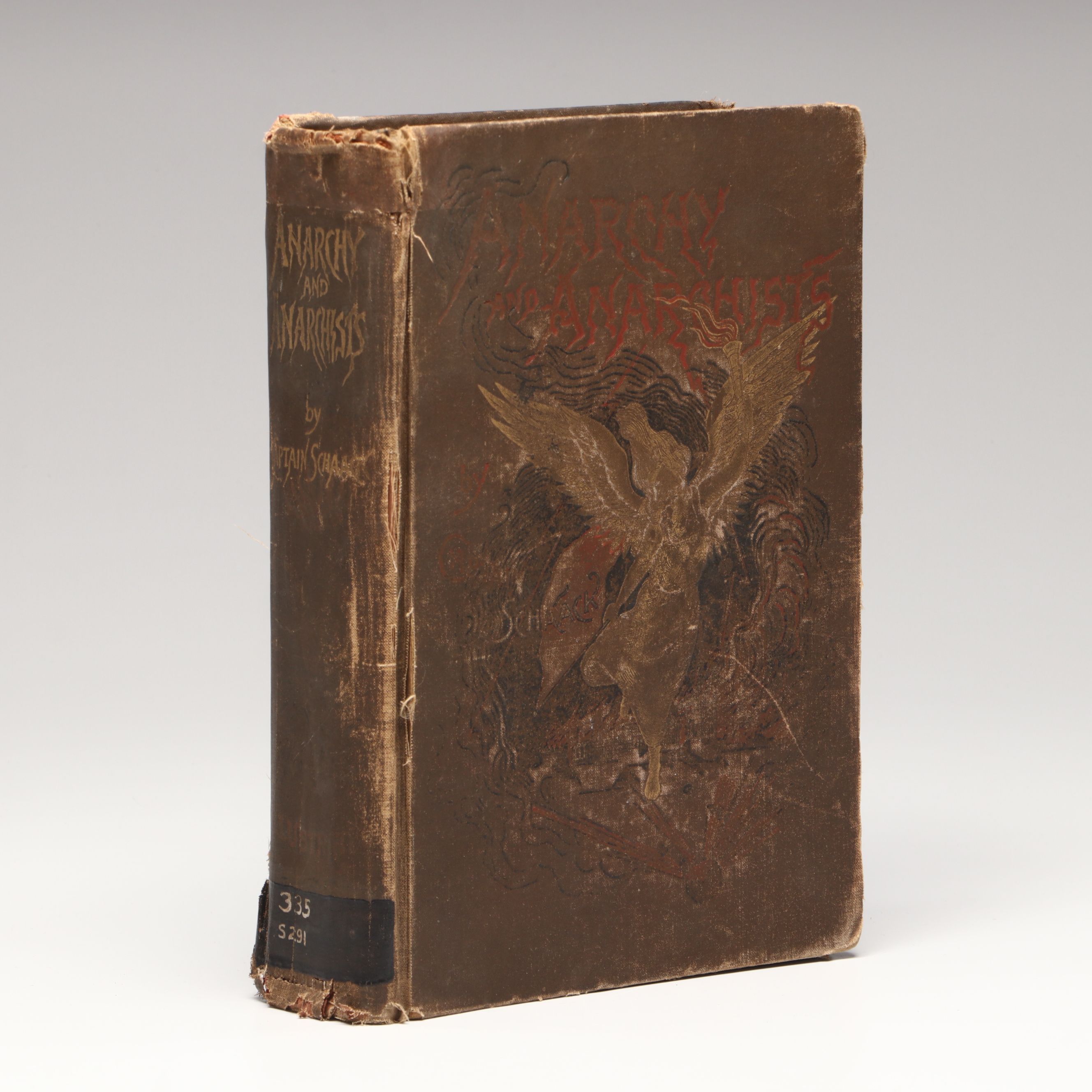 Illustrated "Anarchy and Anarchists" by Michael J. Schaack, 1889