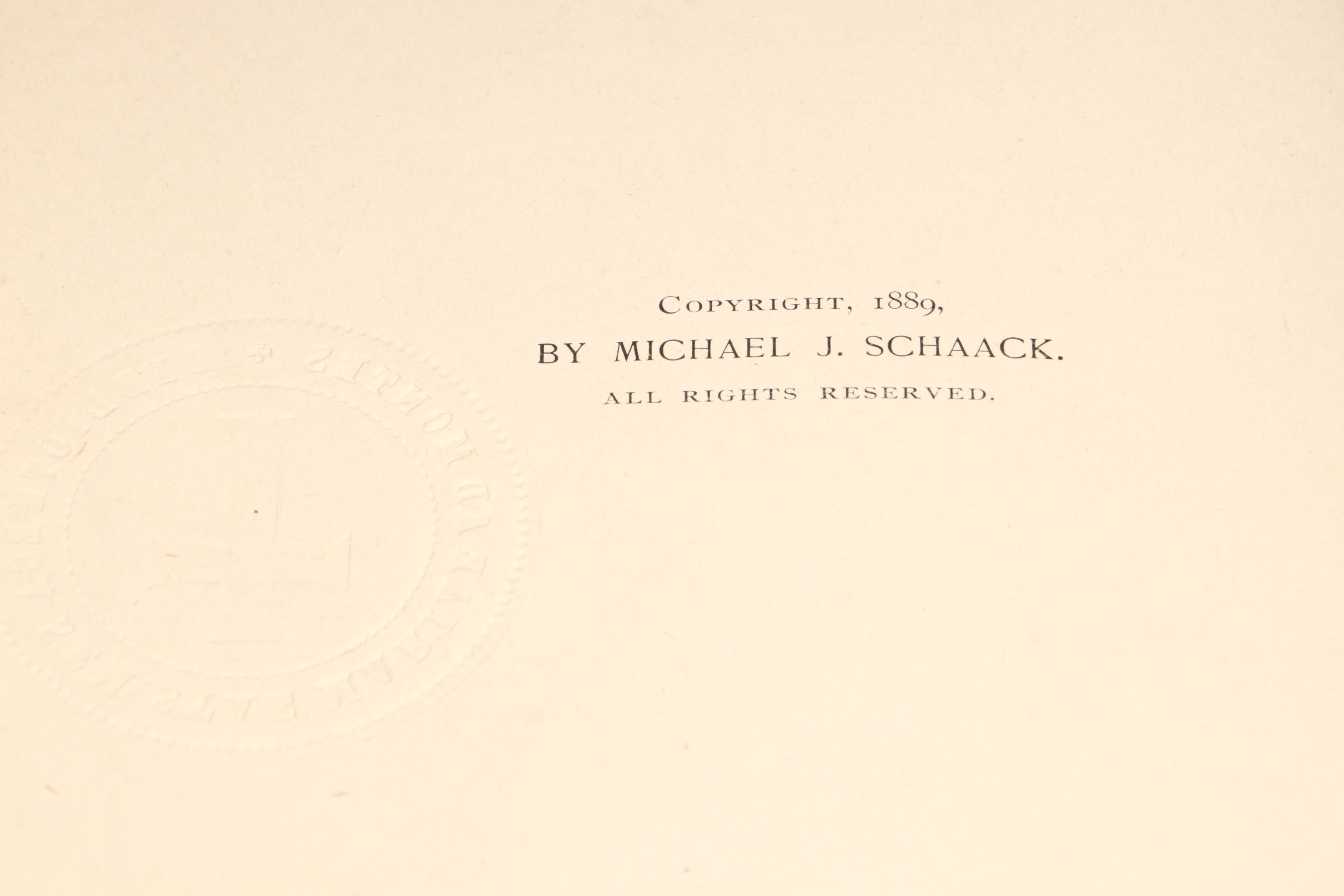 Illustrated "Anarchy and Anarchists" by Michael J. Schaack, 1889