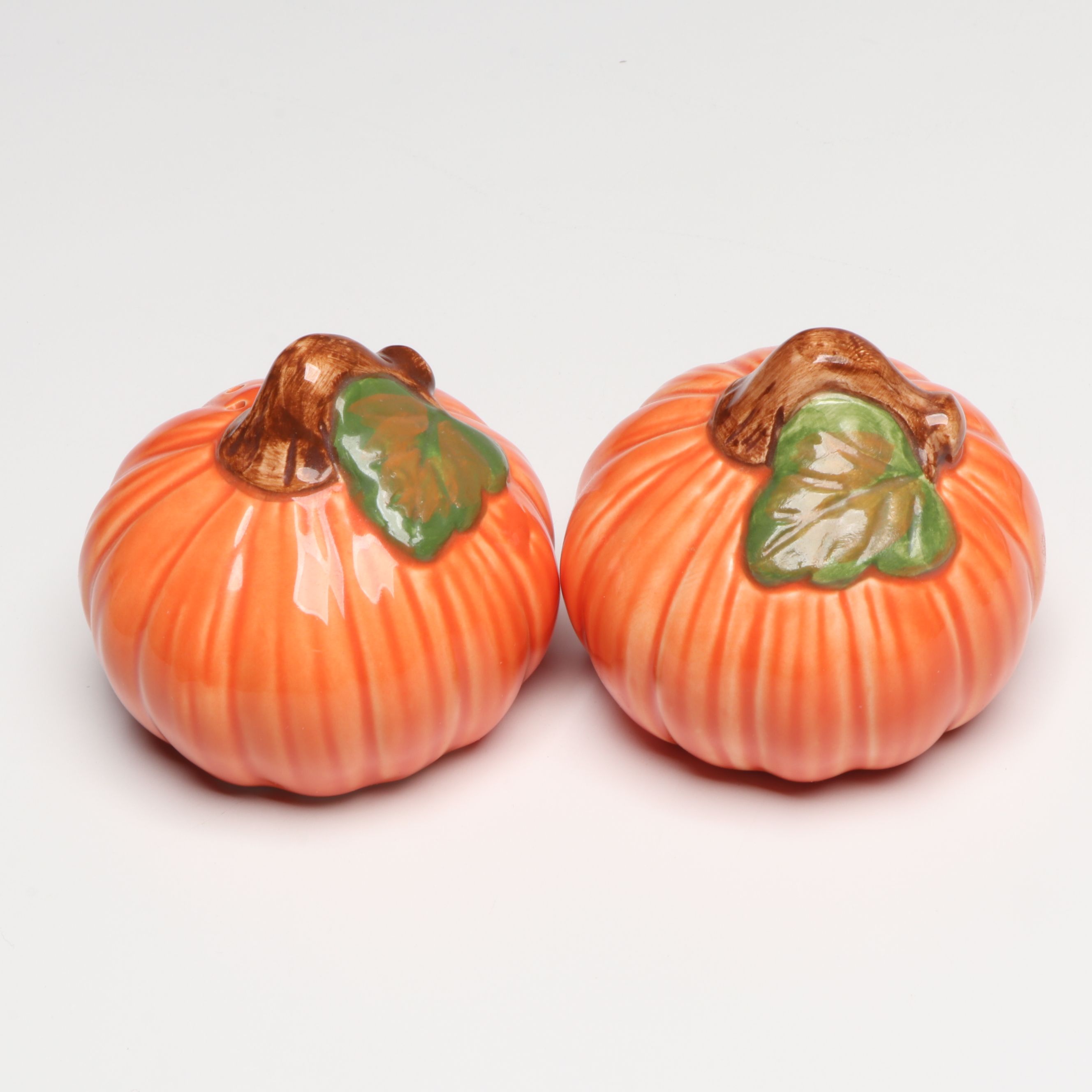 Enesco Onion-Shaped Ceramic Shakers with Other Novelty Ceramic Shakers