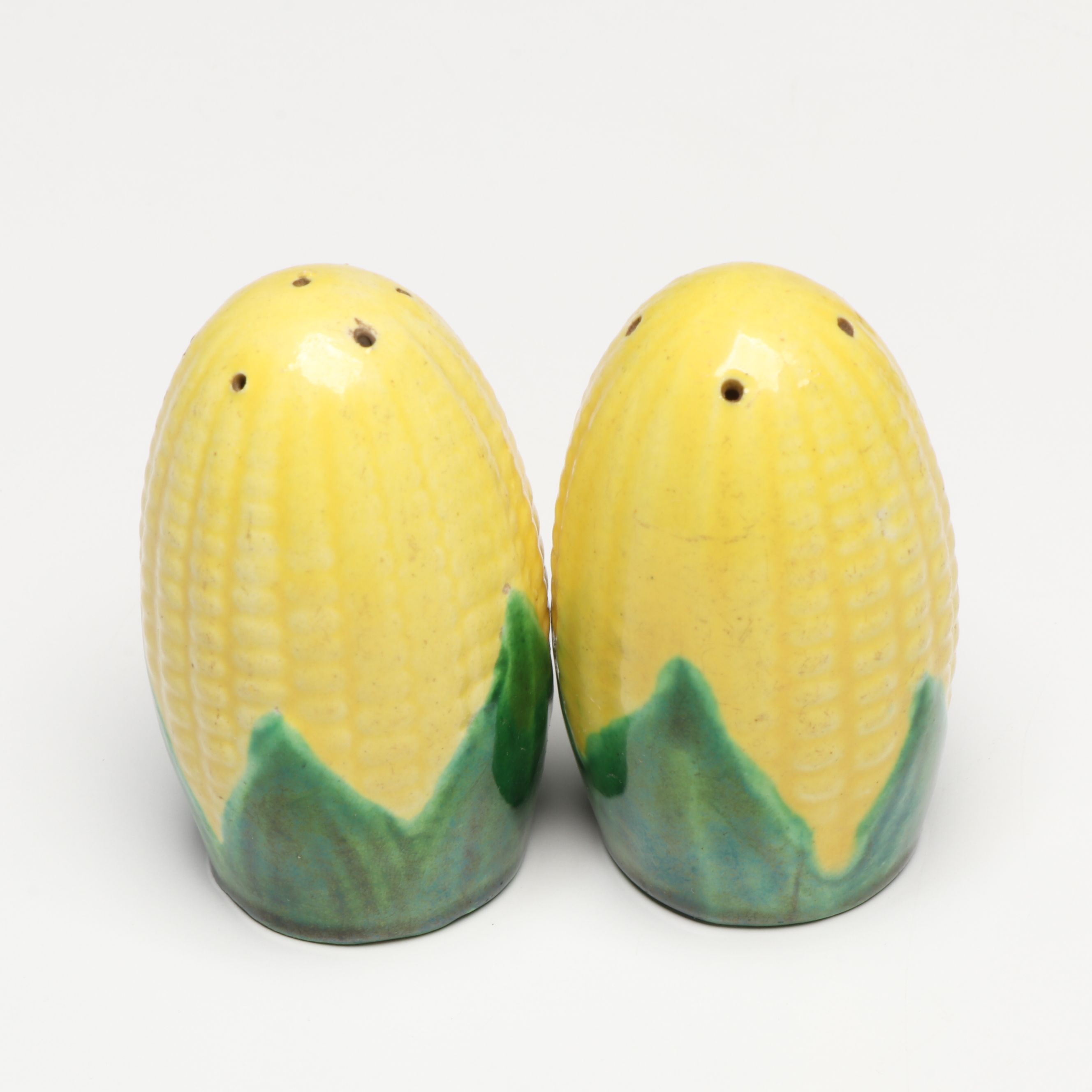 Enesco Onion-Shaped Ceramic Shakers with Other Novelty Ceramic Shakers