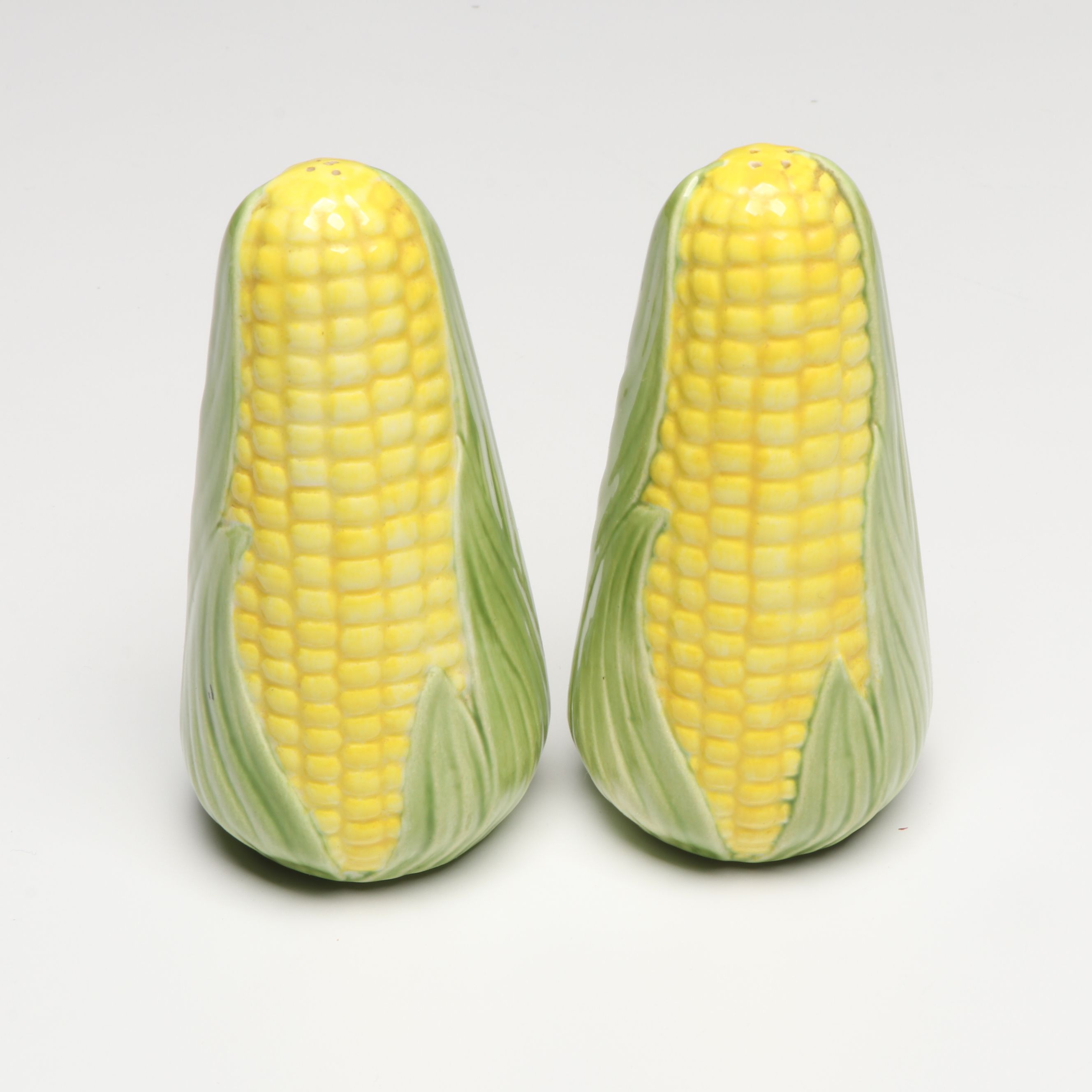 Enesco Onion-Shaped Ceramic Shakers with Other Novelty Ceramic Shakers