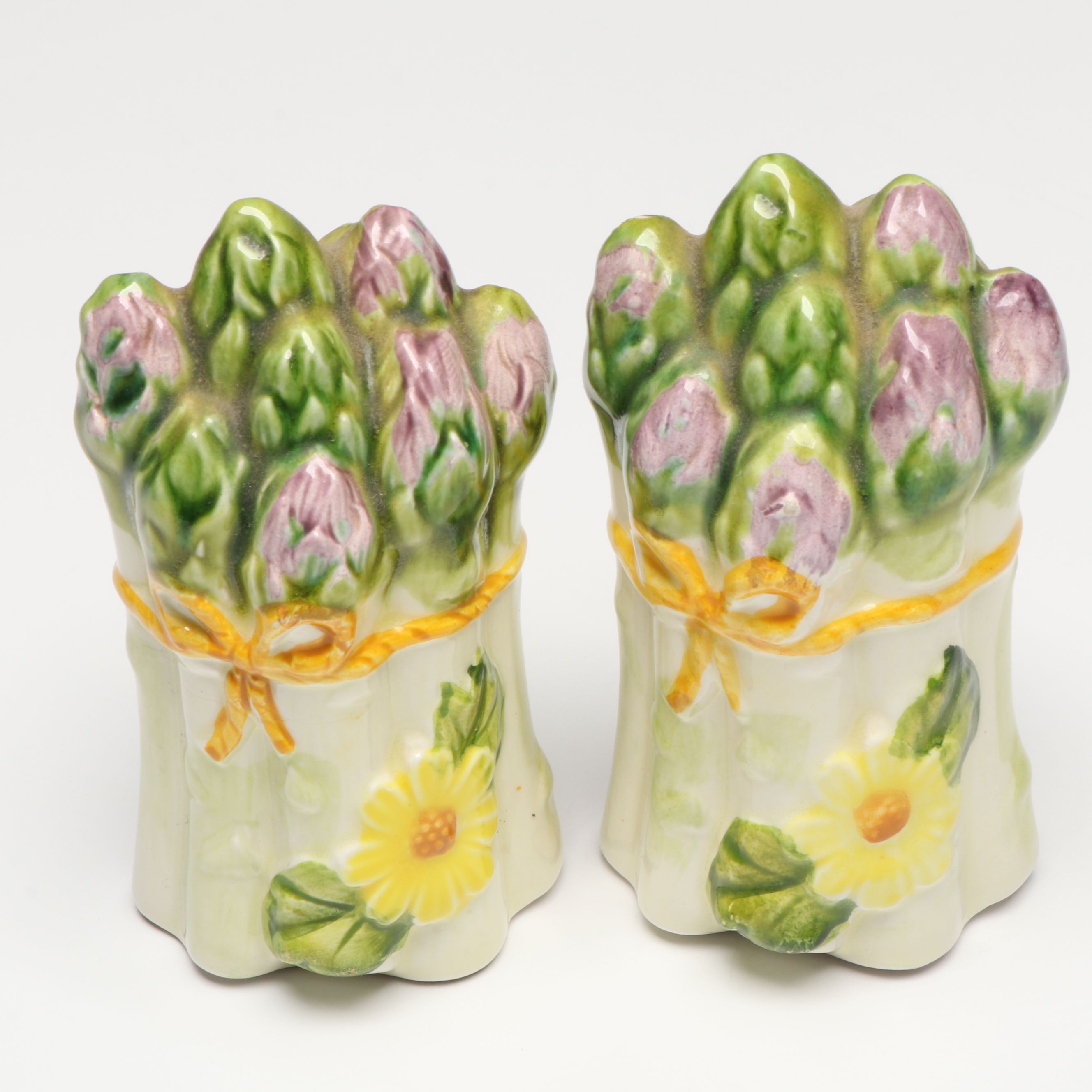 Enesco Onion-Shaped Ceramic Shakers with Other Novelty Ceramic Shakers