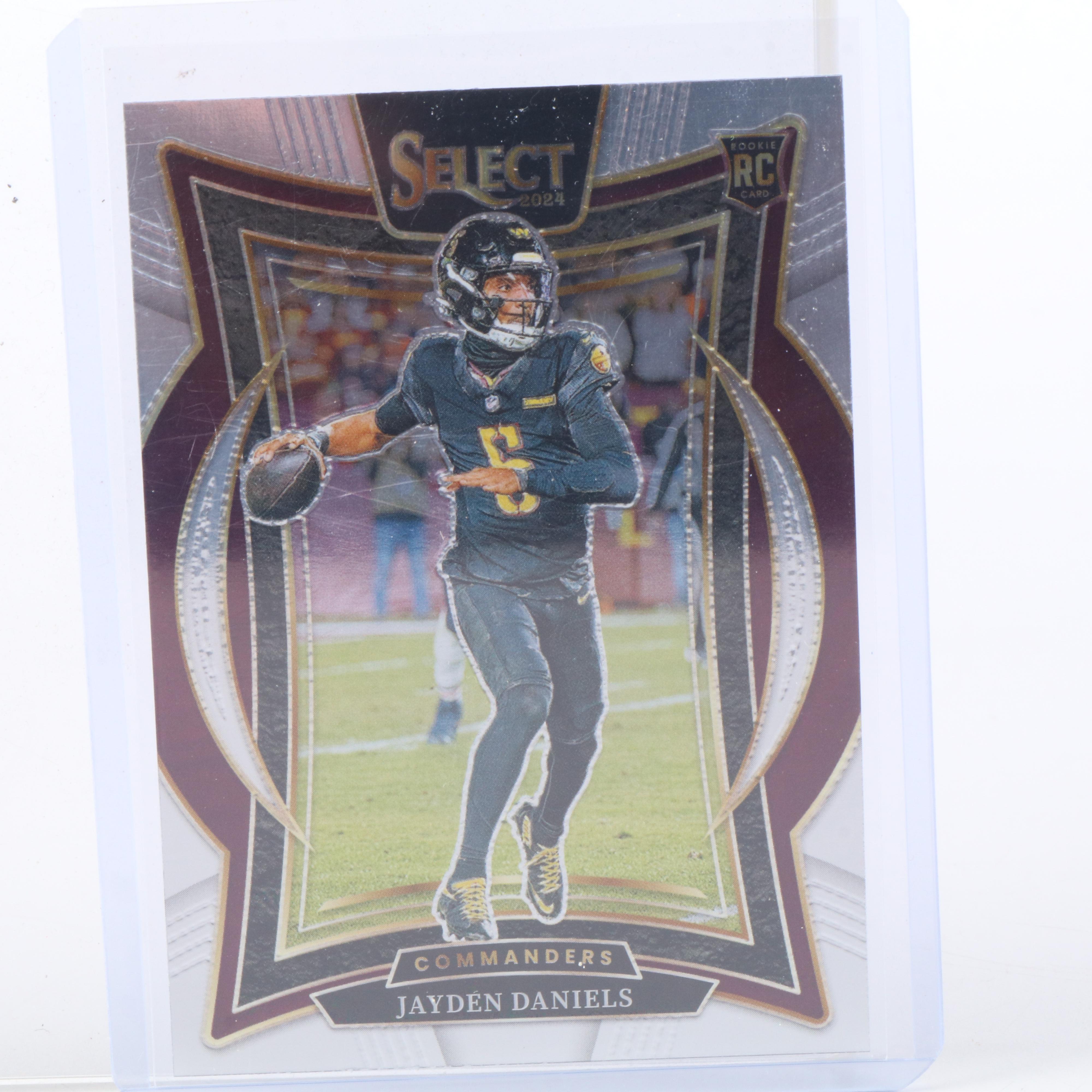 Topps Chrome with Other Football Cards Featuring Bo Nix and Joe Burrow Rookies