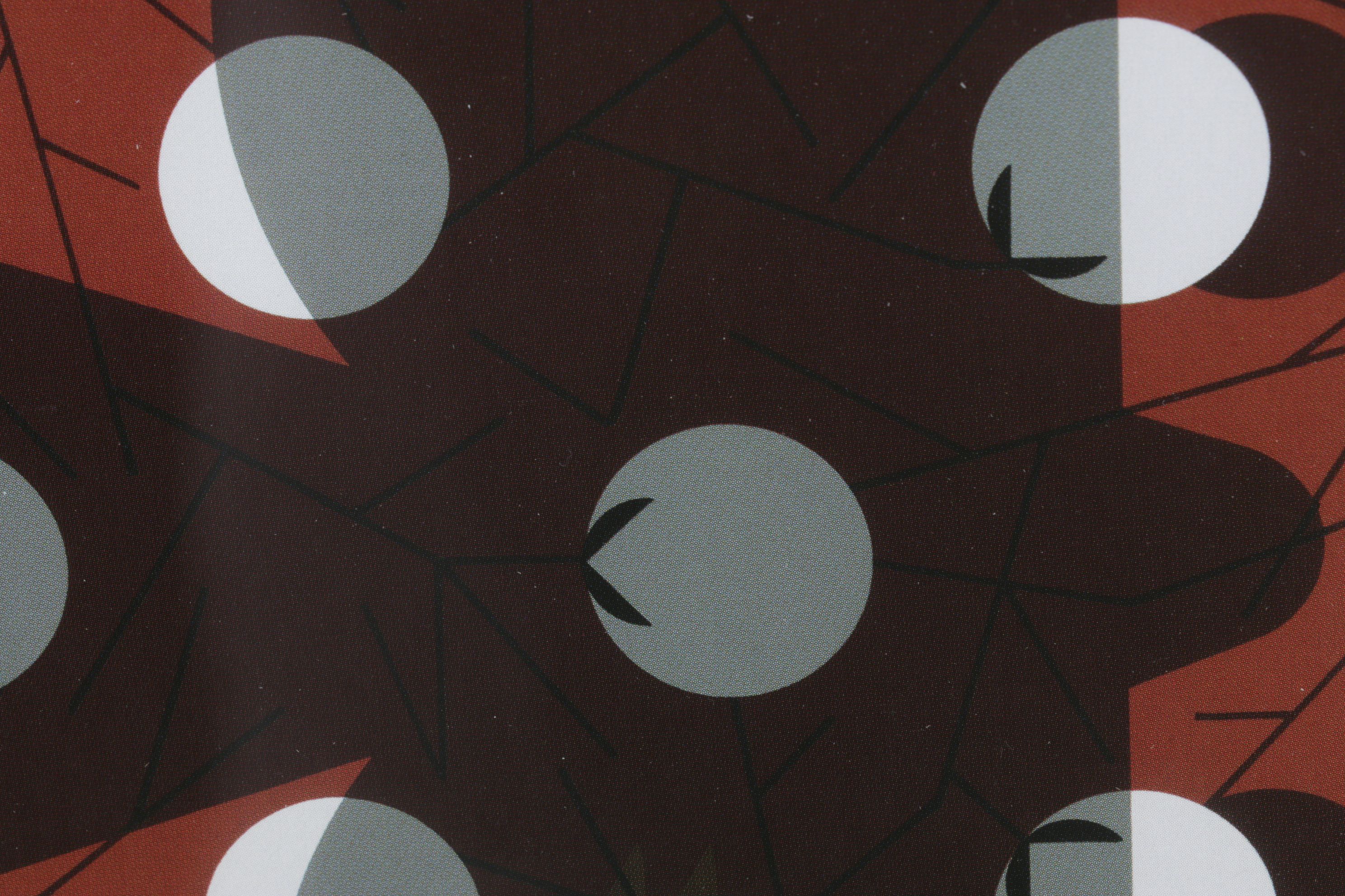 Offset Lithograph After Charley Harper "Cottontail in a Cotton Field", 1986