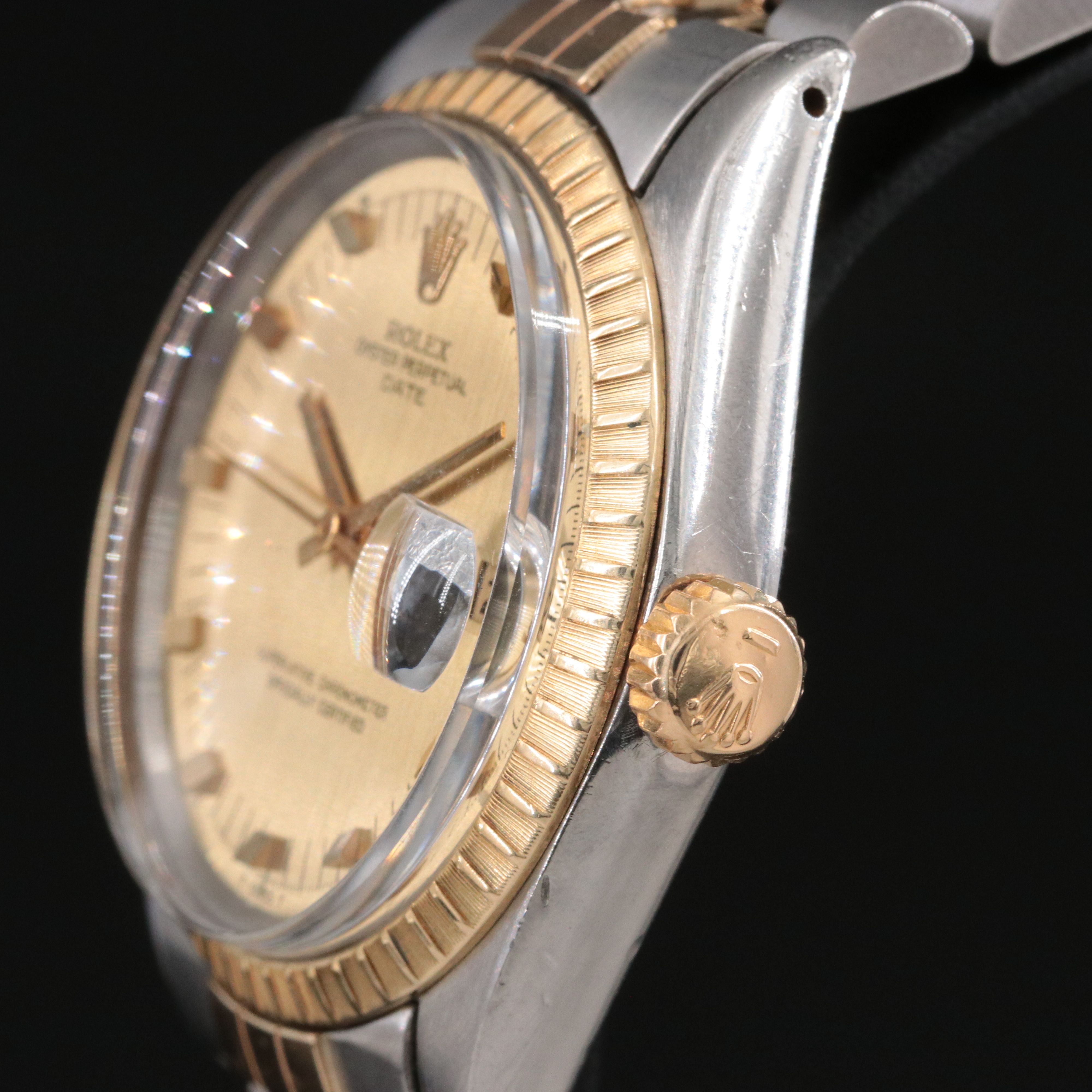 Rolex Oyster Perpetual Date 1505 Vintage Watch c.1971